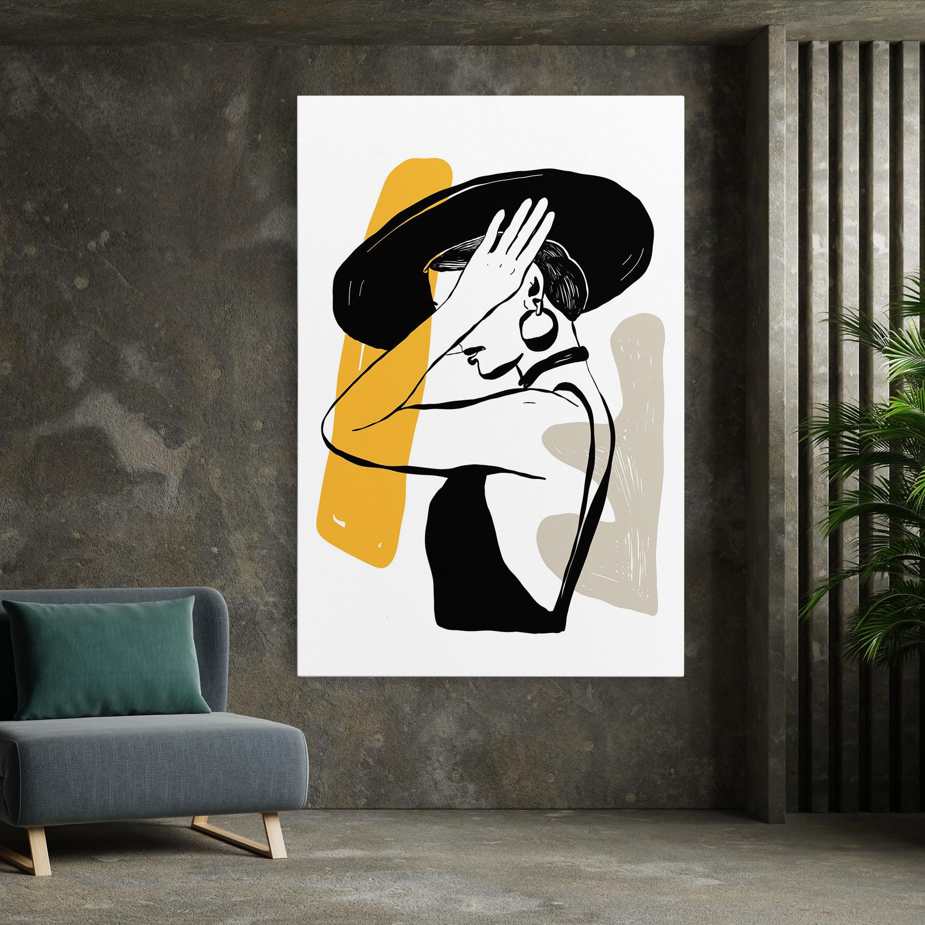 Tablou Canvas Big Earring mockup 7