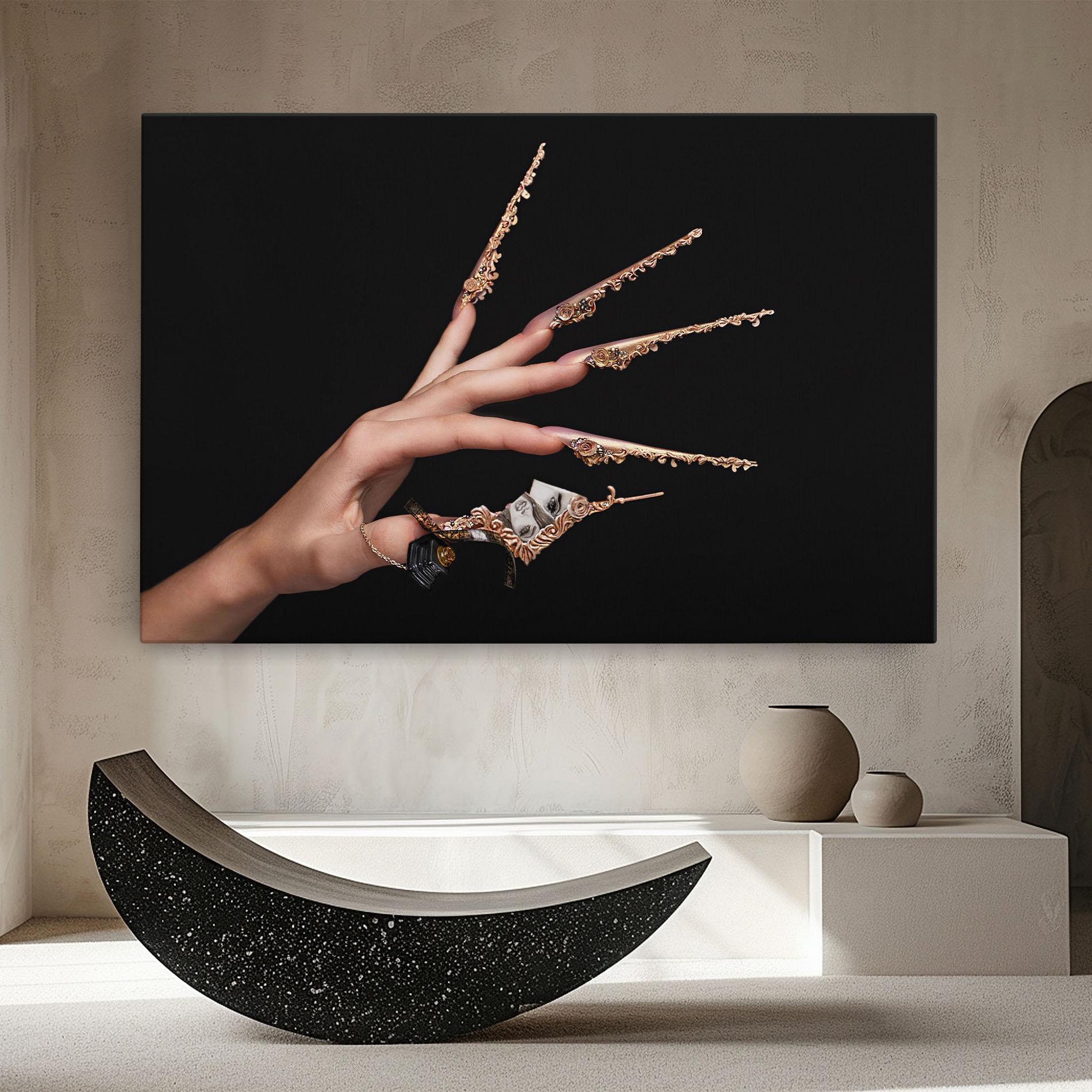 Tablou Canvas Creative Manicure mockup 8