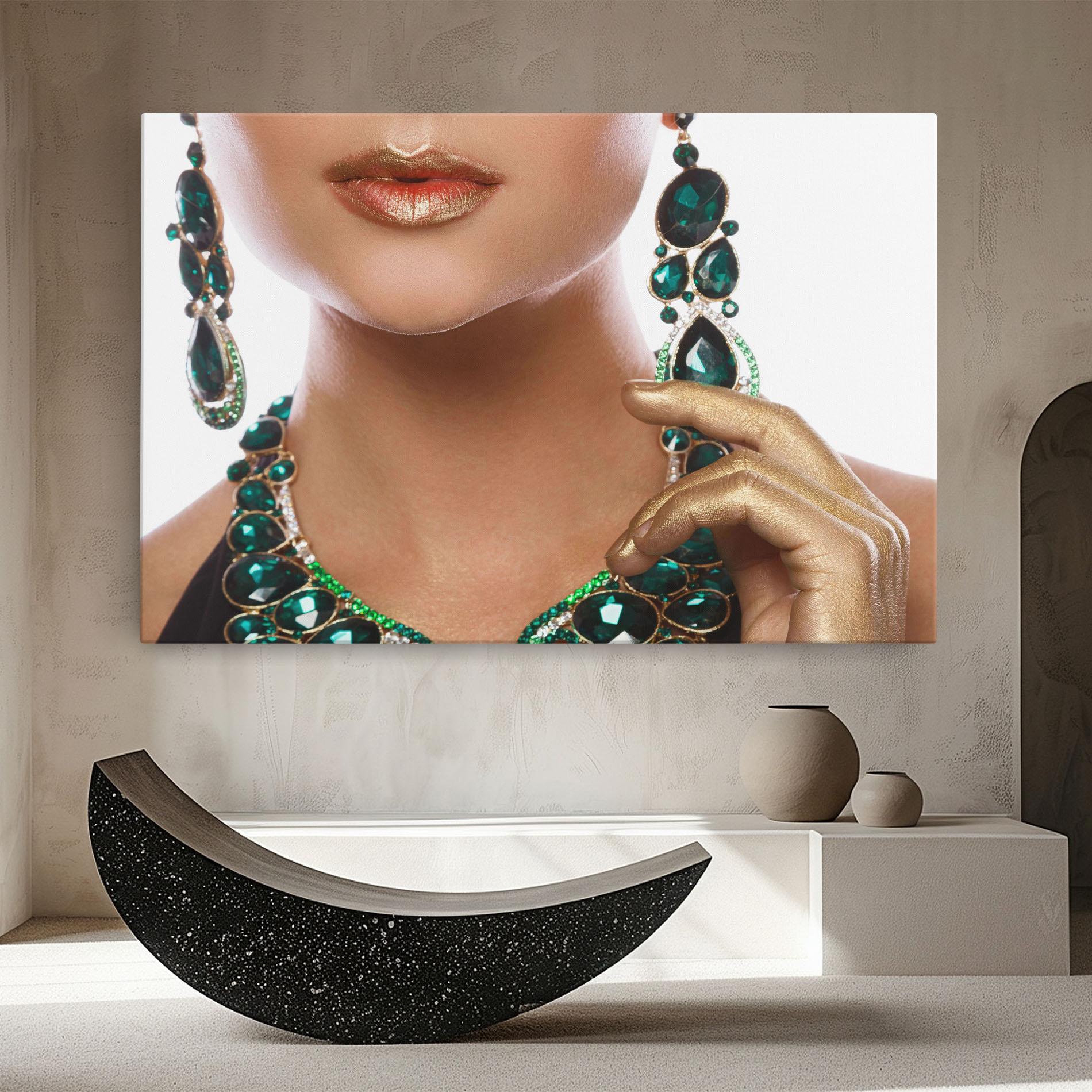 Tablou Canvas Green Accessory mockup 8