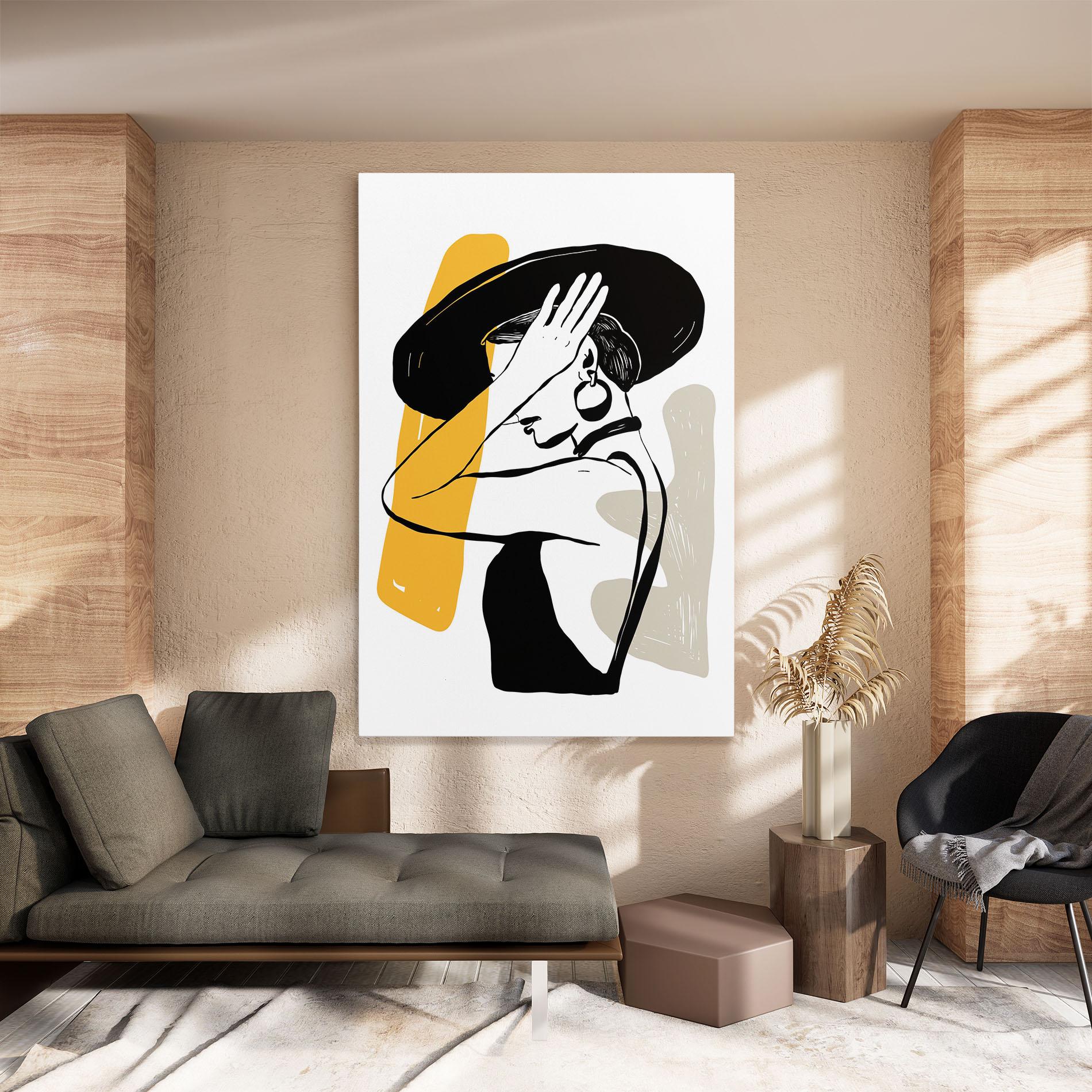 Tablou Canvas Big Earring mockup 8