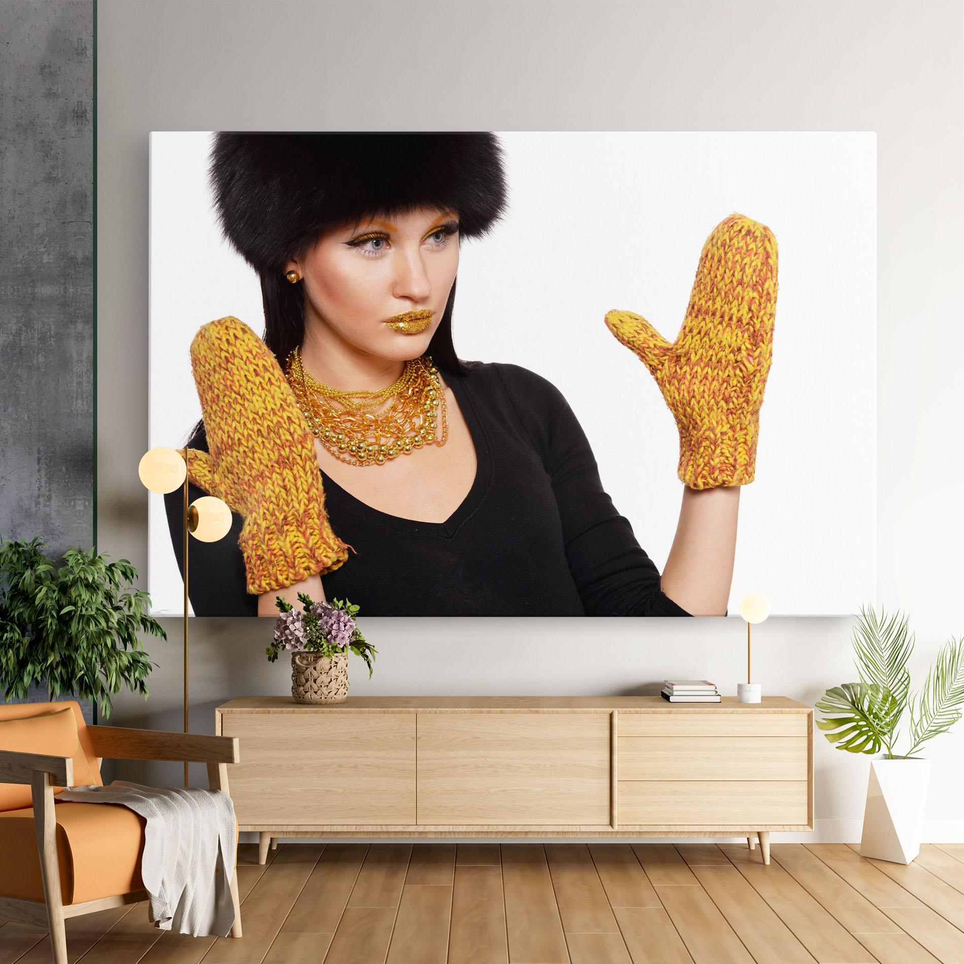 Tablou Canvas Gold Accessories mockup 9