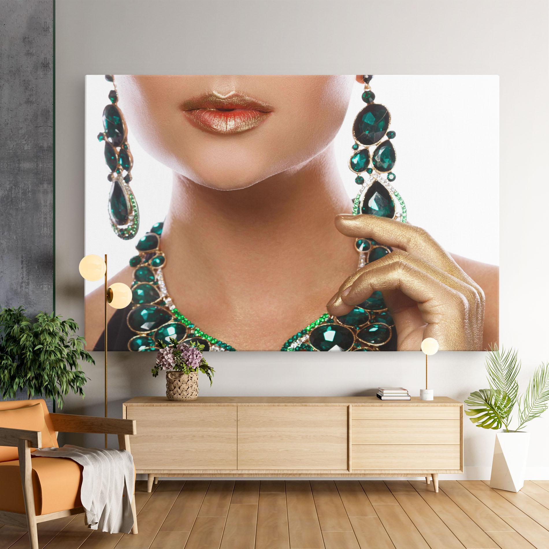 Tablou Canvas Green Accessory mockup 9