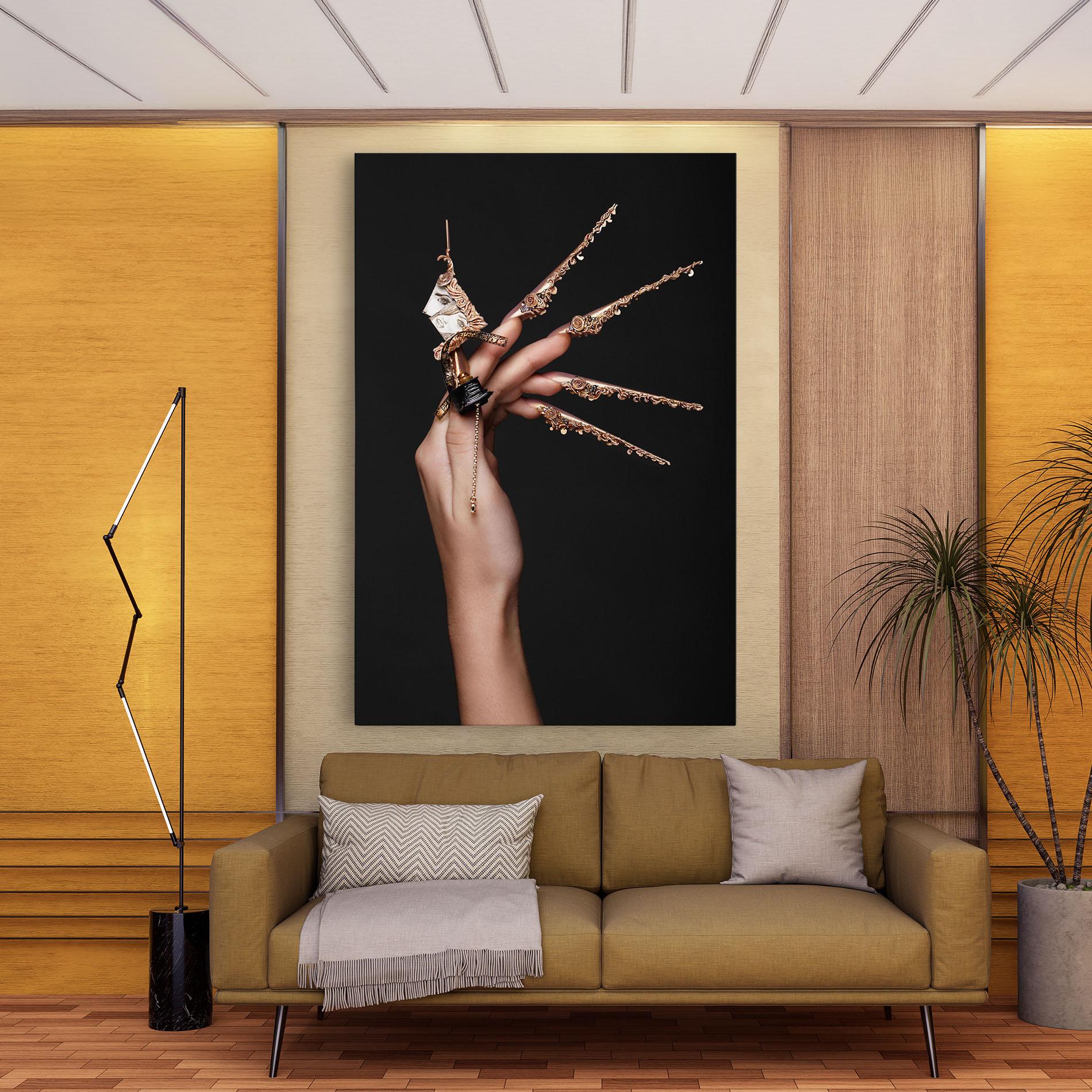 Tablou Canvas Creative Design Nails mockup 9