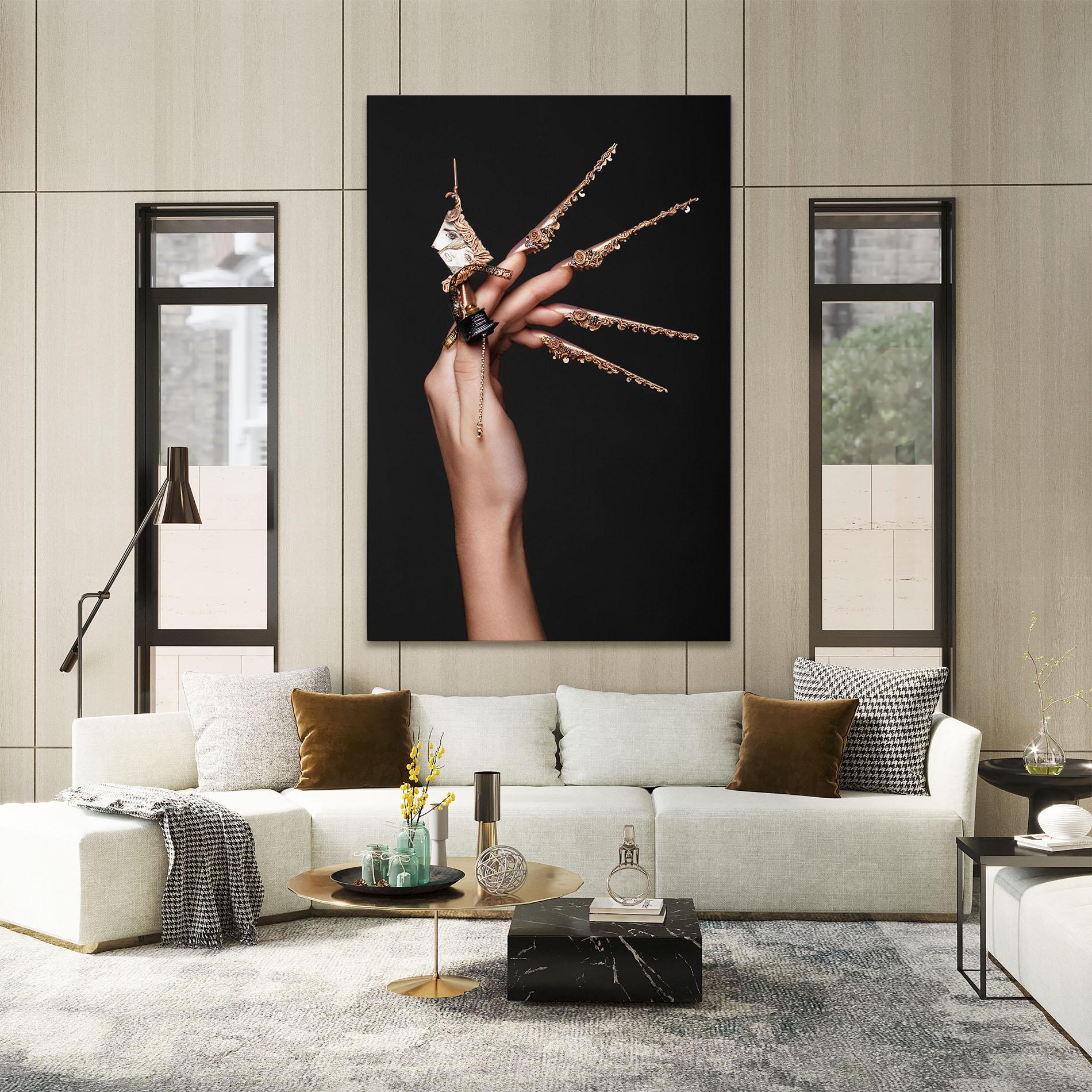 Tablou Canvas Creative Design Nails mockup 2