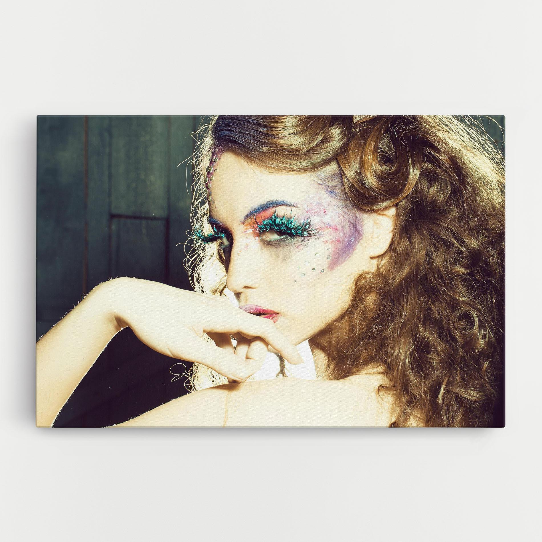 Tablou Canvas False Feather Eyelashes mockup 0