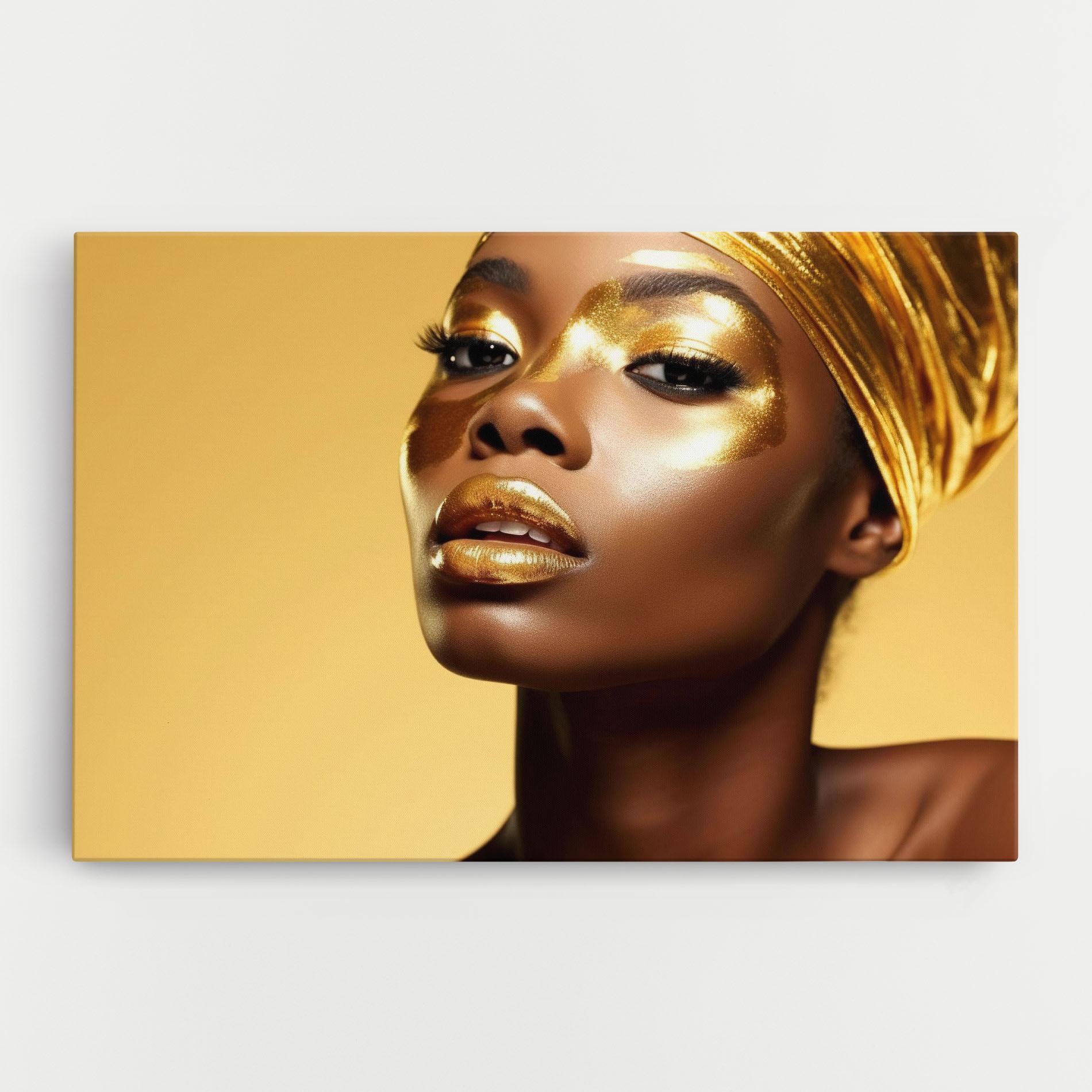 Tablou Canvas Gold Headdress mockup 0