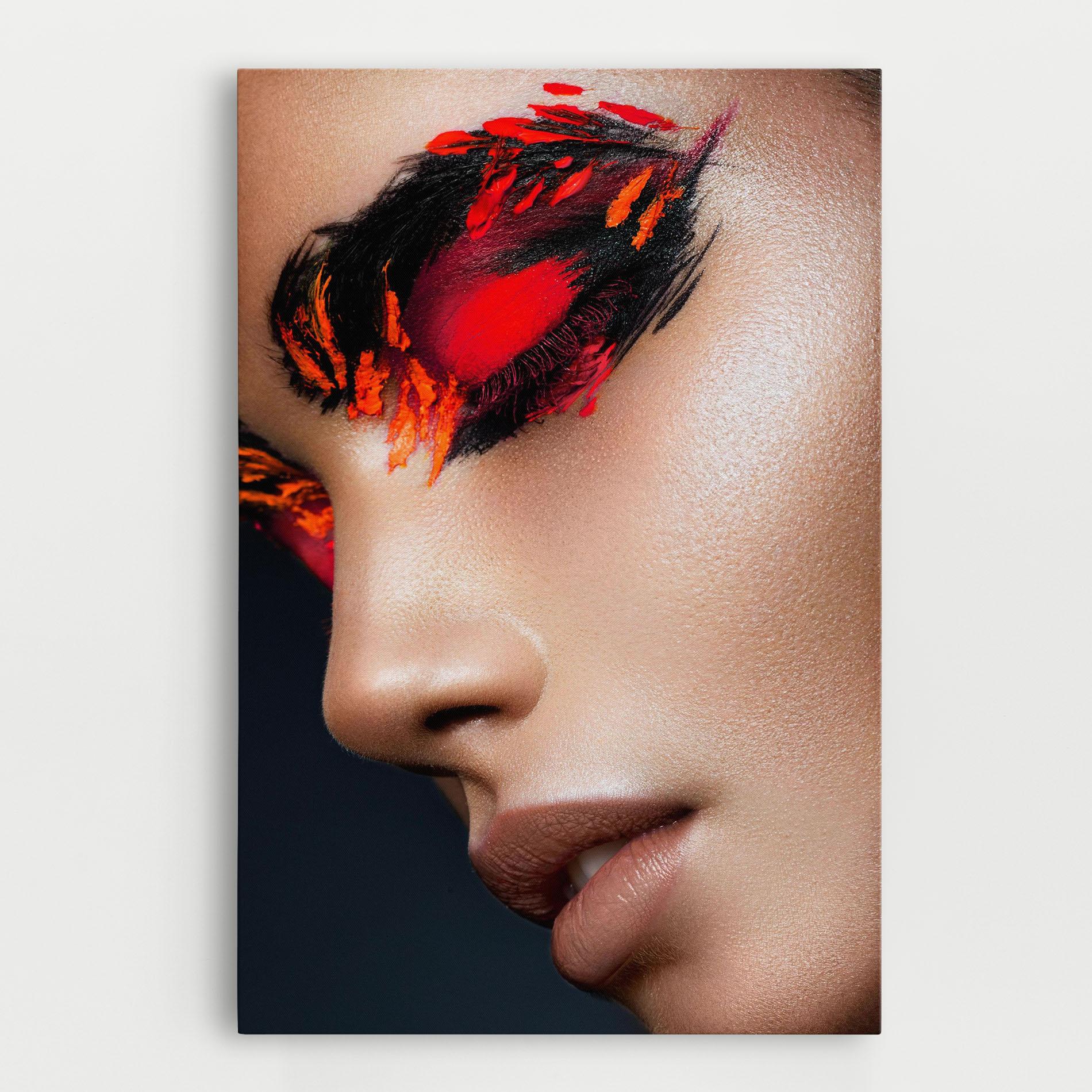 Tablou Canvas Fire Make Up mockup 0