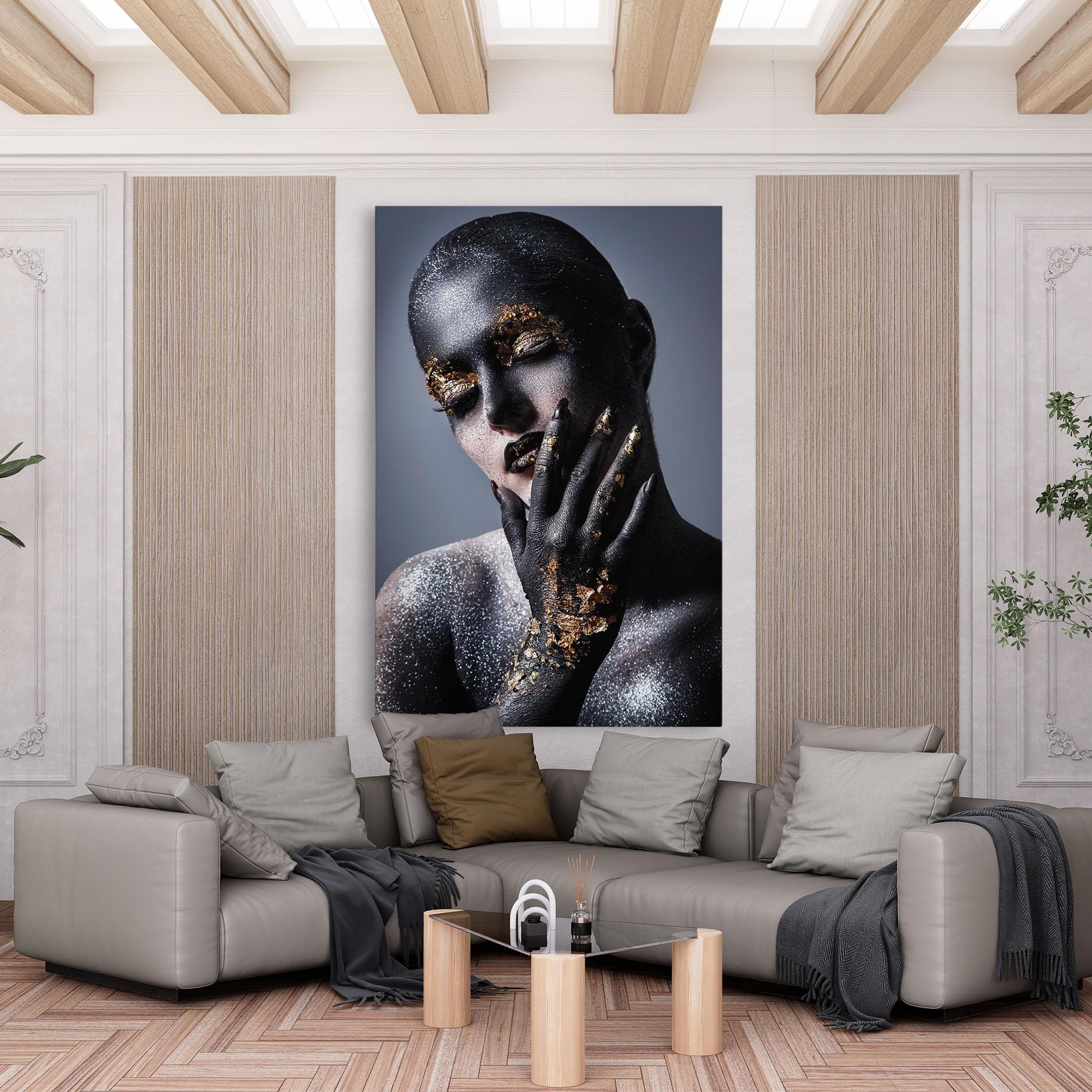 Tablou Canvas Artistic Black Makeup mockup 6