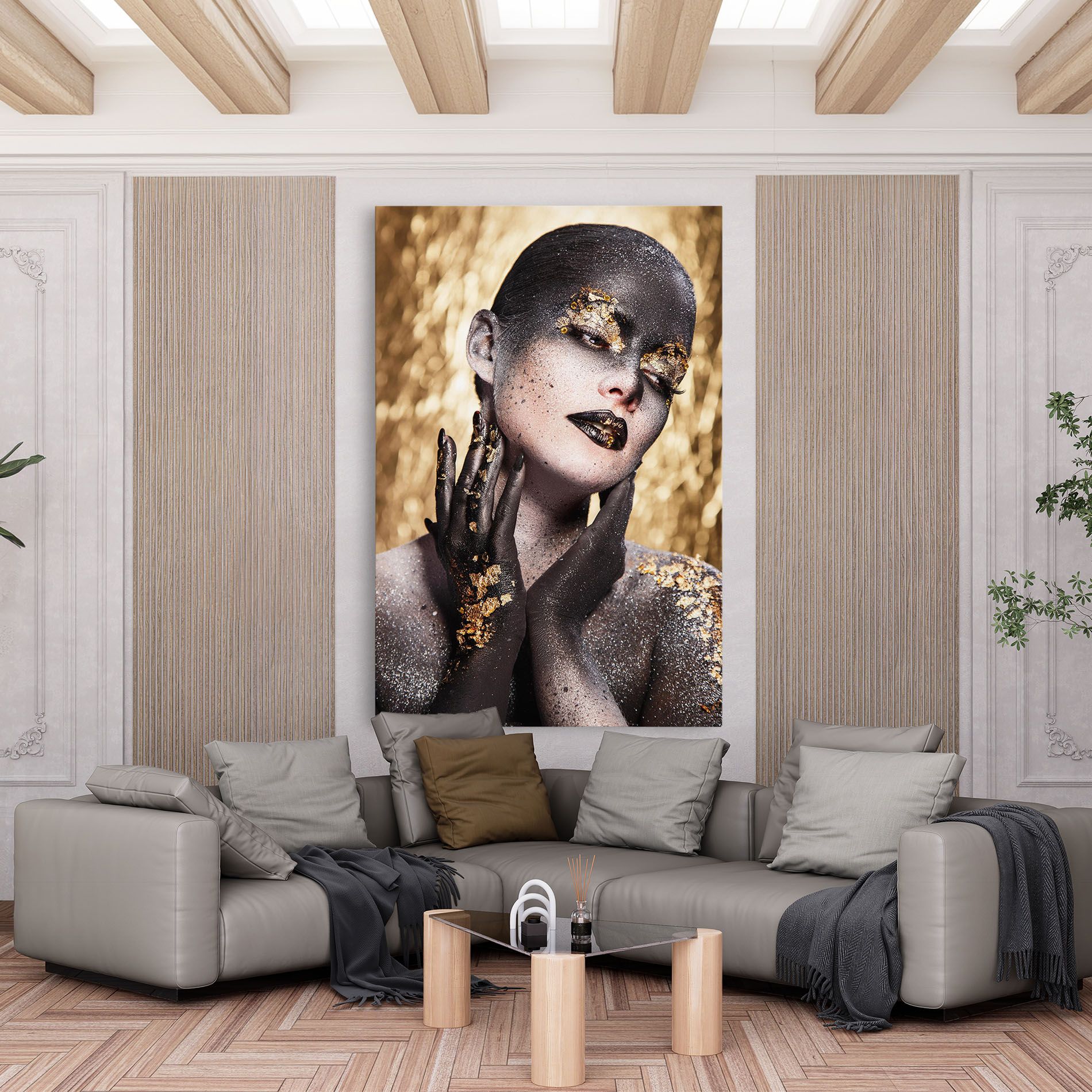 Artistic Glitter Makeup mockup 6