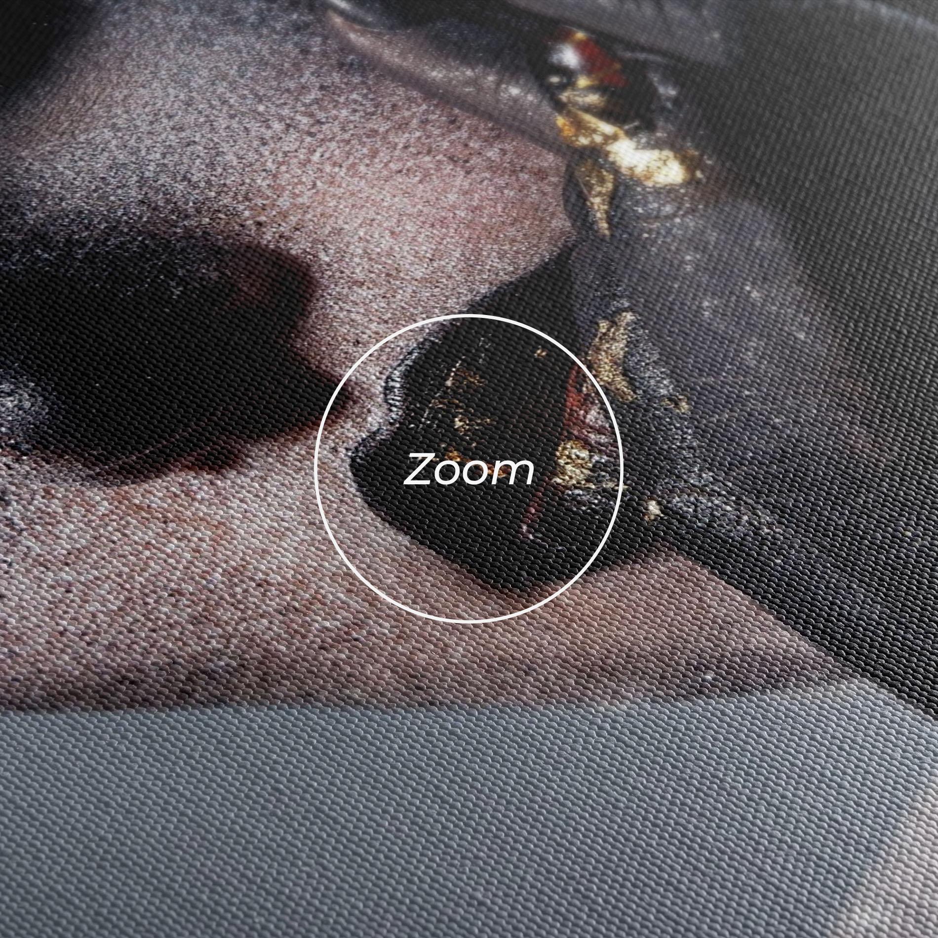 Tablou Canvas Black Artistic Makeup mockup 3