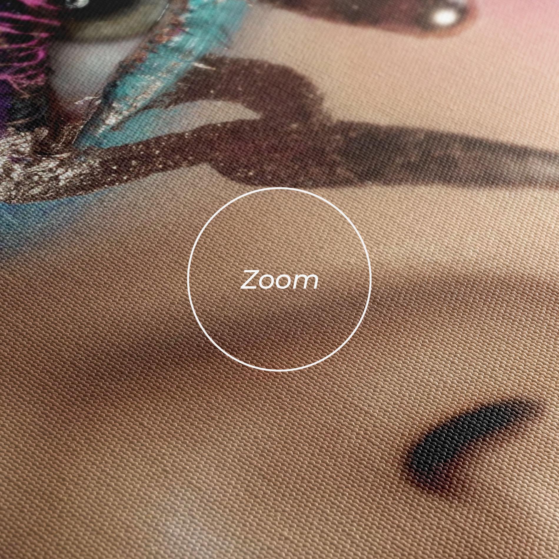 Tablou Canvas Pretty Pink Eyelashes mockup 3