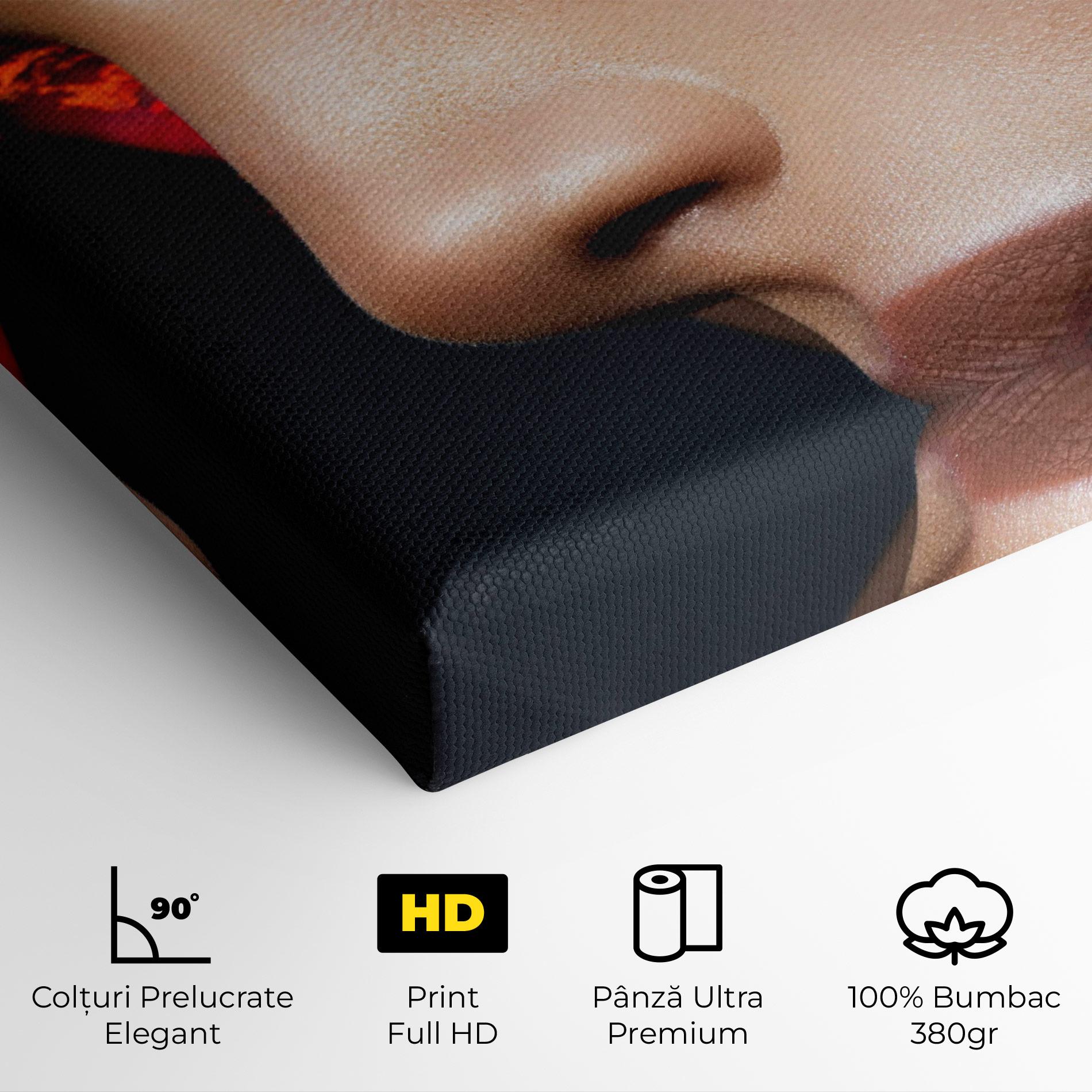 Tablou Canvas Fire Make Up mockup 4