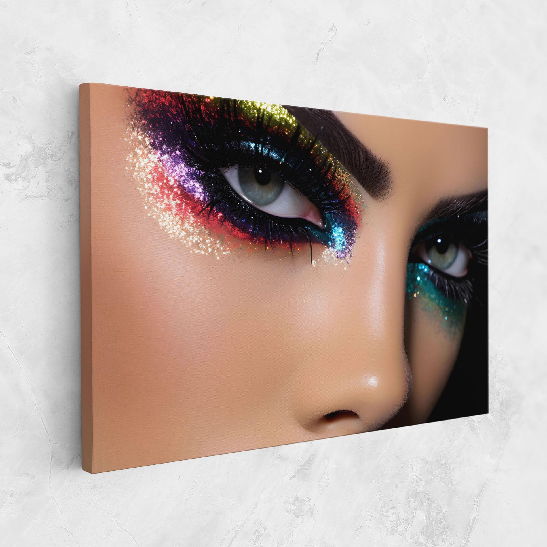 Tablou Canvas Feminine Makeup Model mockup 1