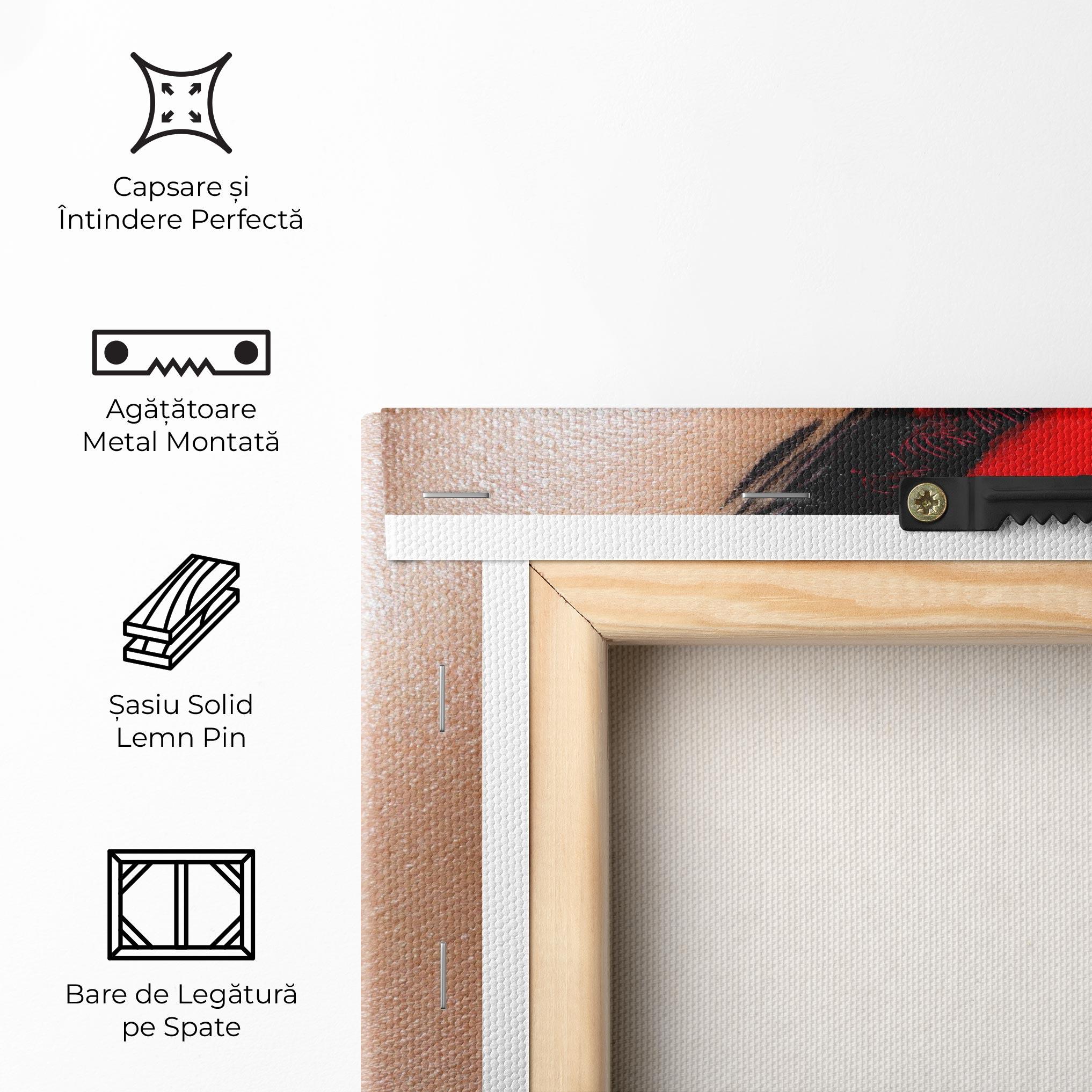 Tablou Canvas Fire Make Up mockup 5