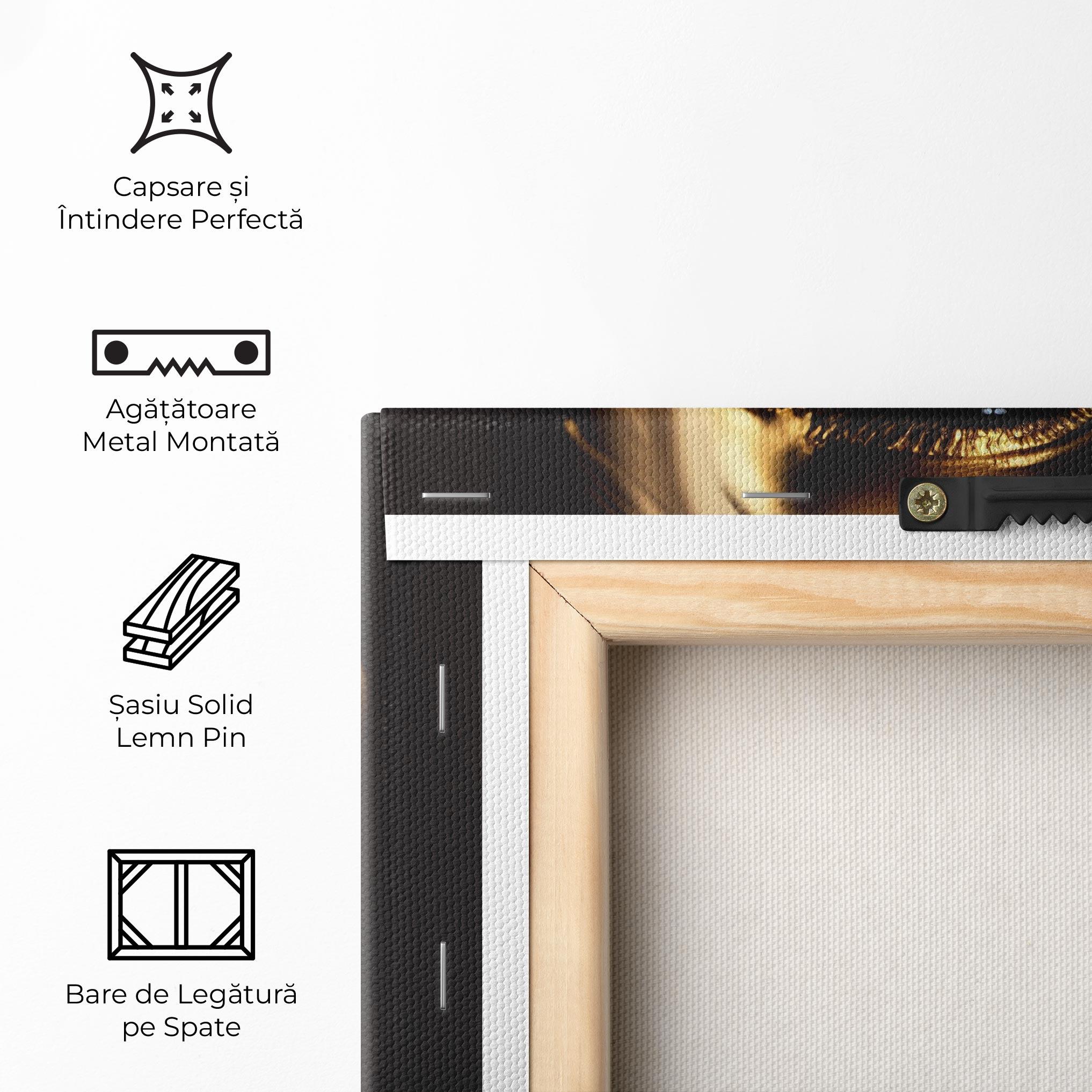 Tablou Canvas Gold Dripping Makeup mockup 5