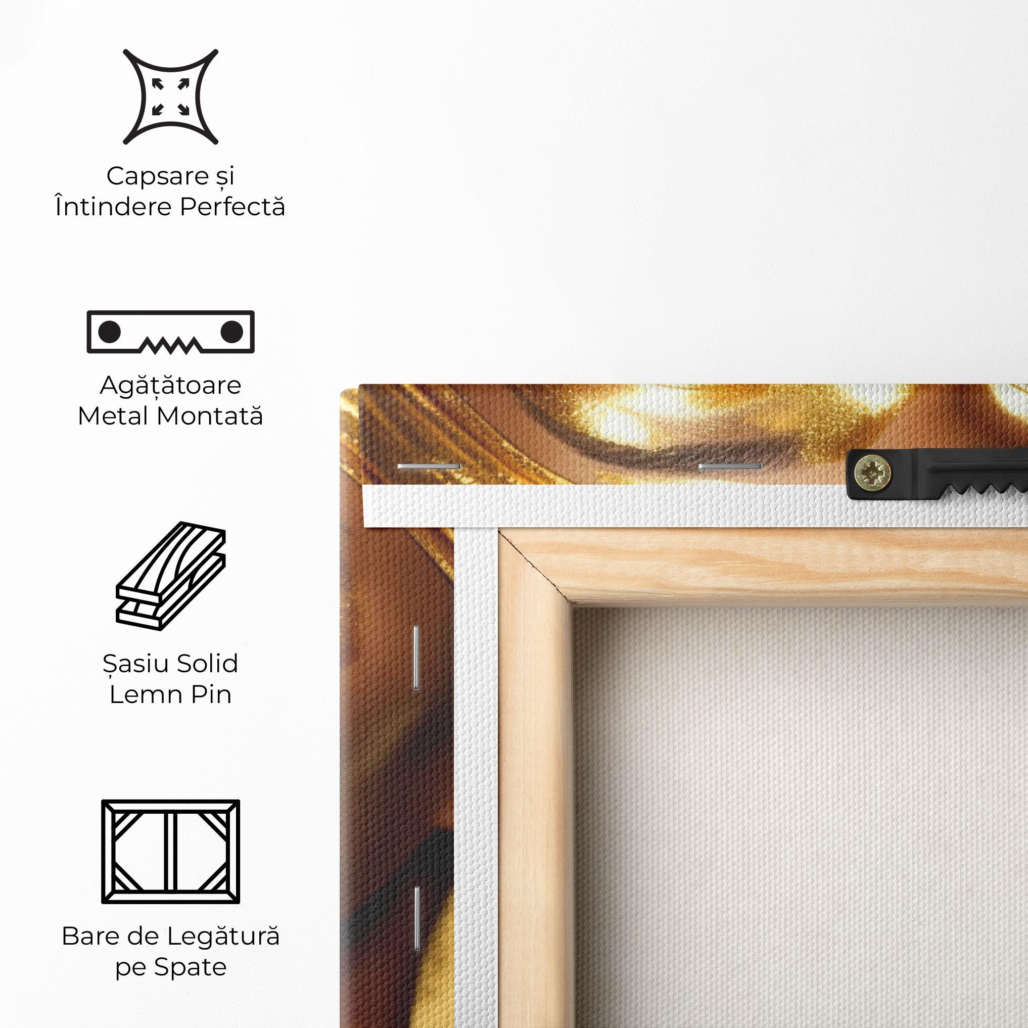 Tablou Canvas Gold Headdress mockup 5