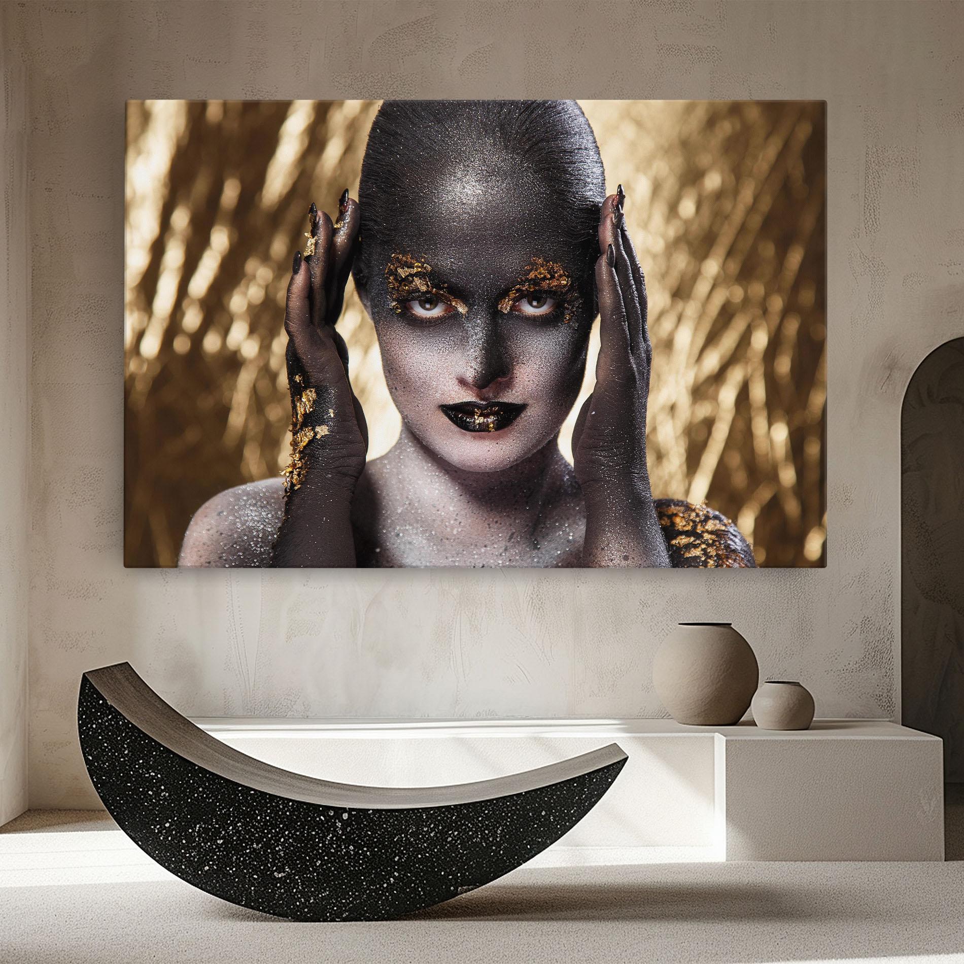 Tablou Canvas Glitter Artistic Makeup mockup 8