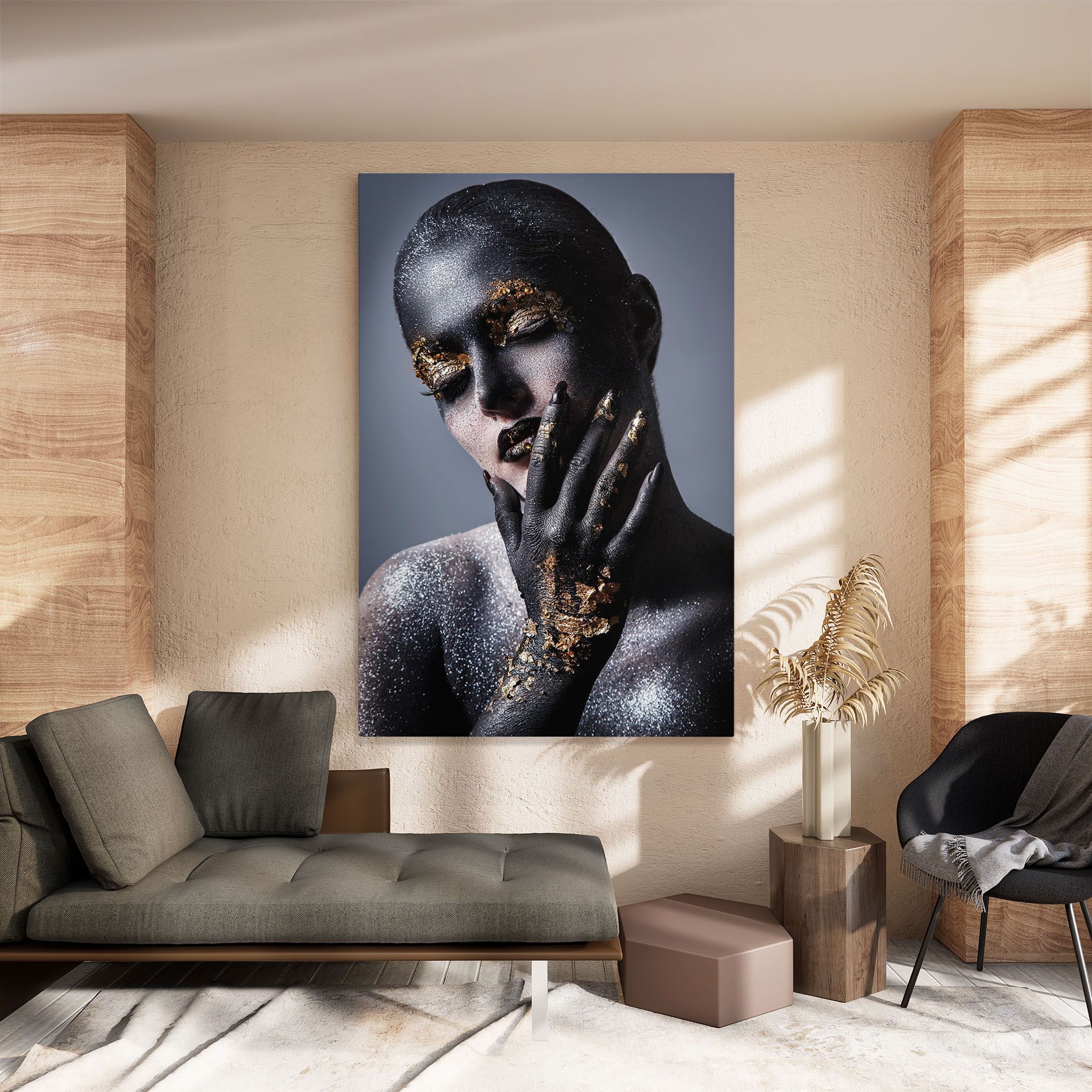 Artistic Black Makeup mockup 8