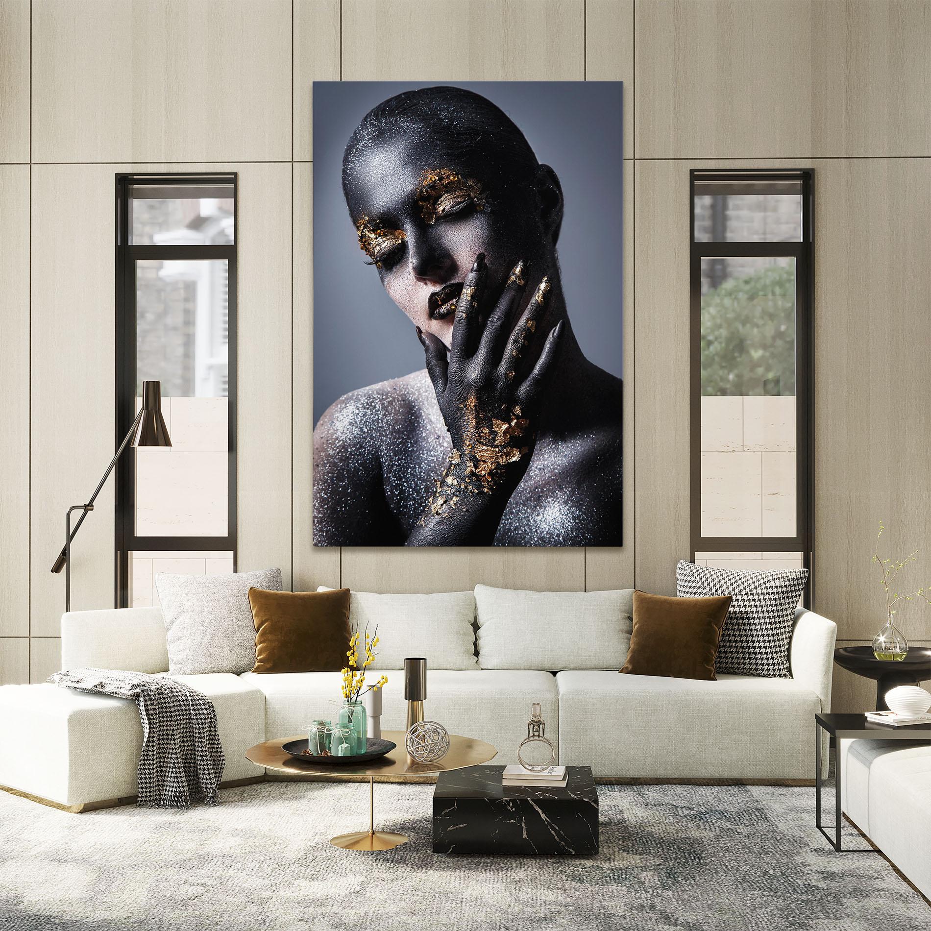 Tablou Canvas Artistic Black Makeup mockup 2