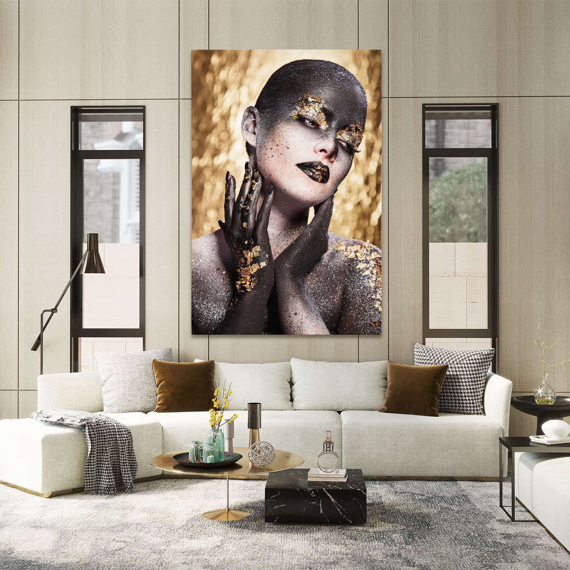 Artistic Glitter Makeup mockup 2