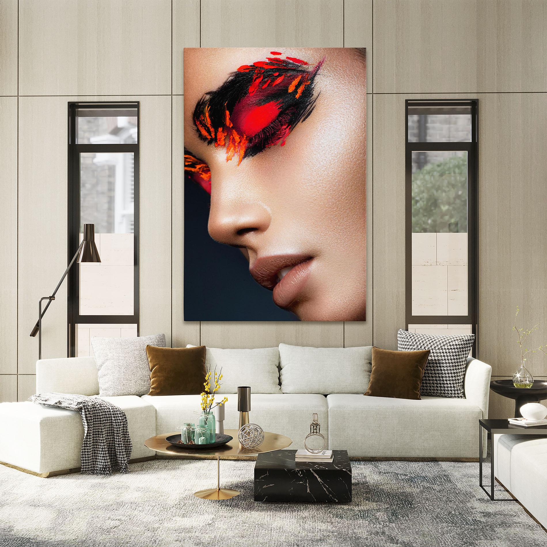 Tablou Canvas Fire Make Up mockup 2