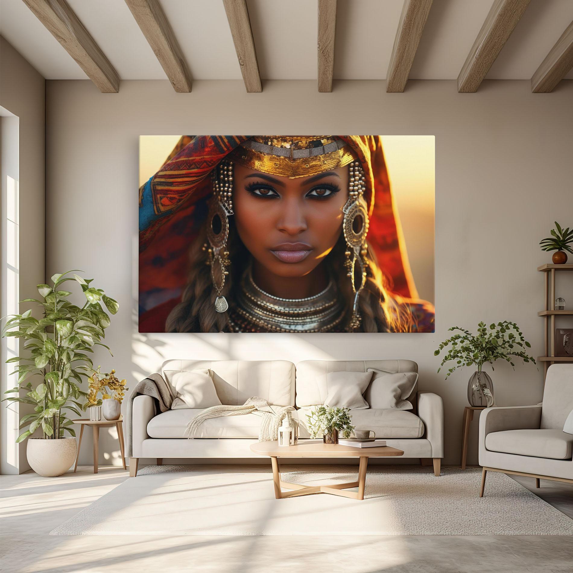 Tablou Canvas Unique Smokey Eyes mockup 6