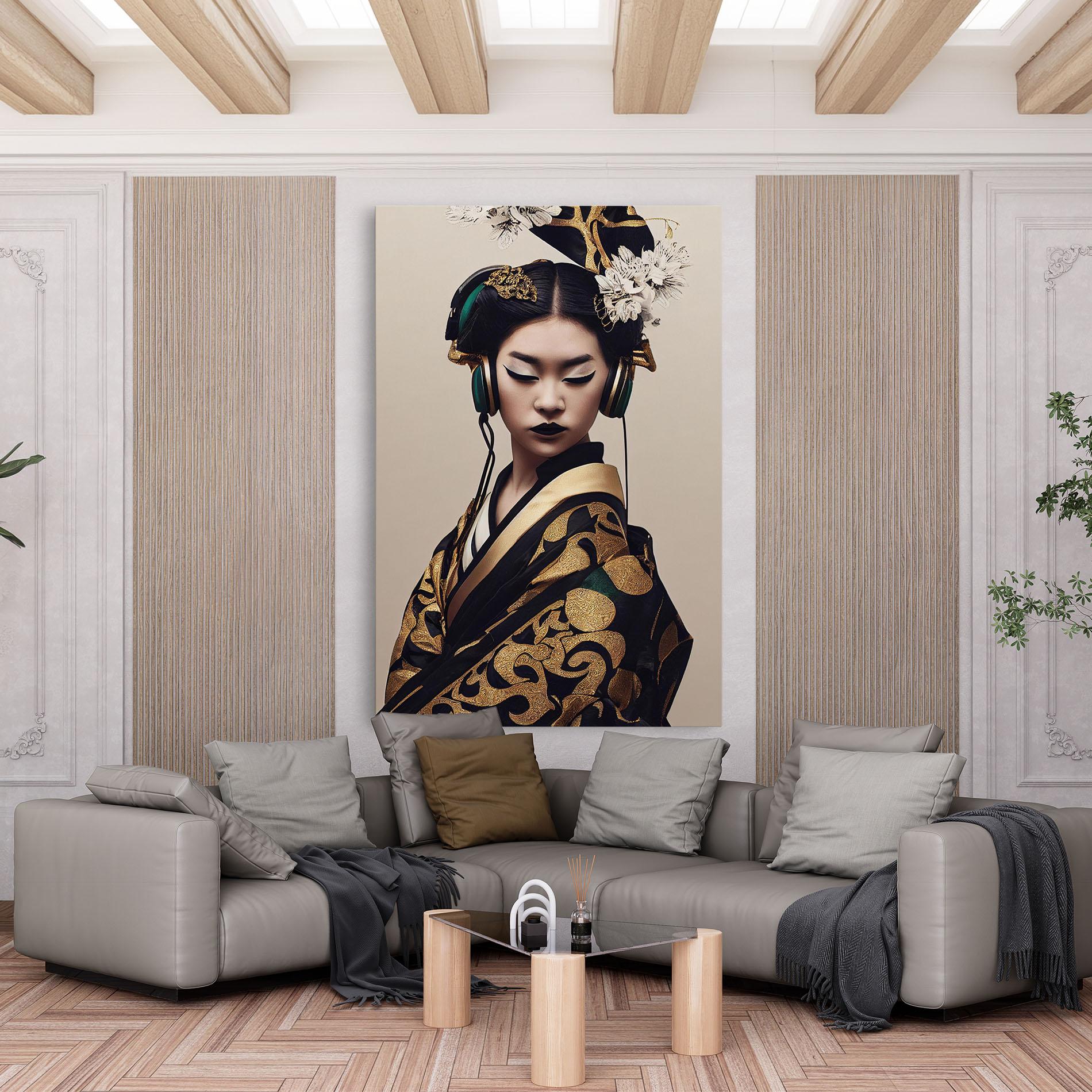 Tablou Canvas Kimono Headphones mockup 6