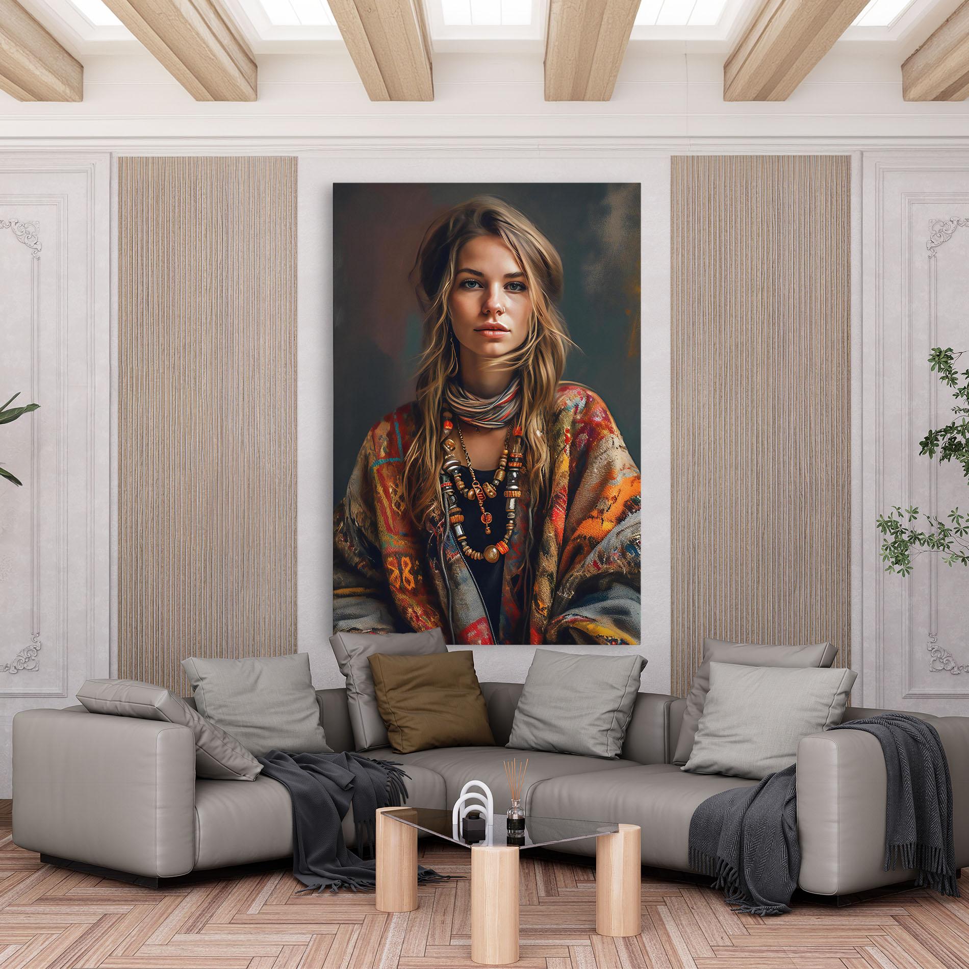 Tablou Canvas Woolen Sweater mockup 6