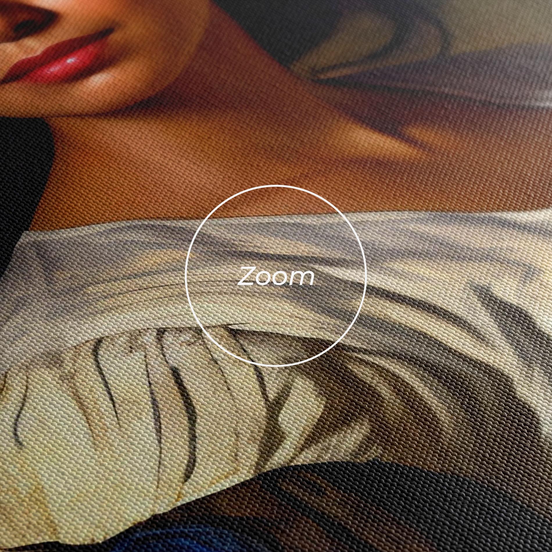 Tablou Canvas Beautiful Brunette Art mockup 3