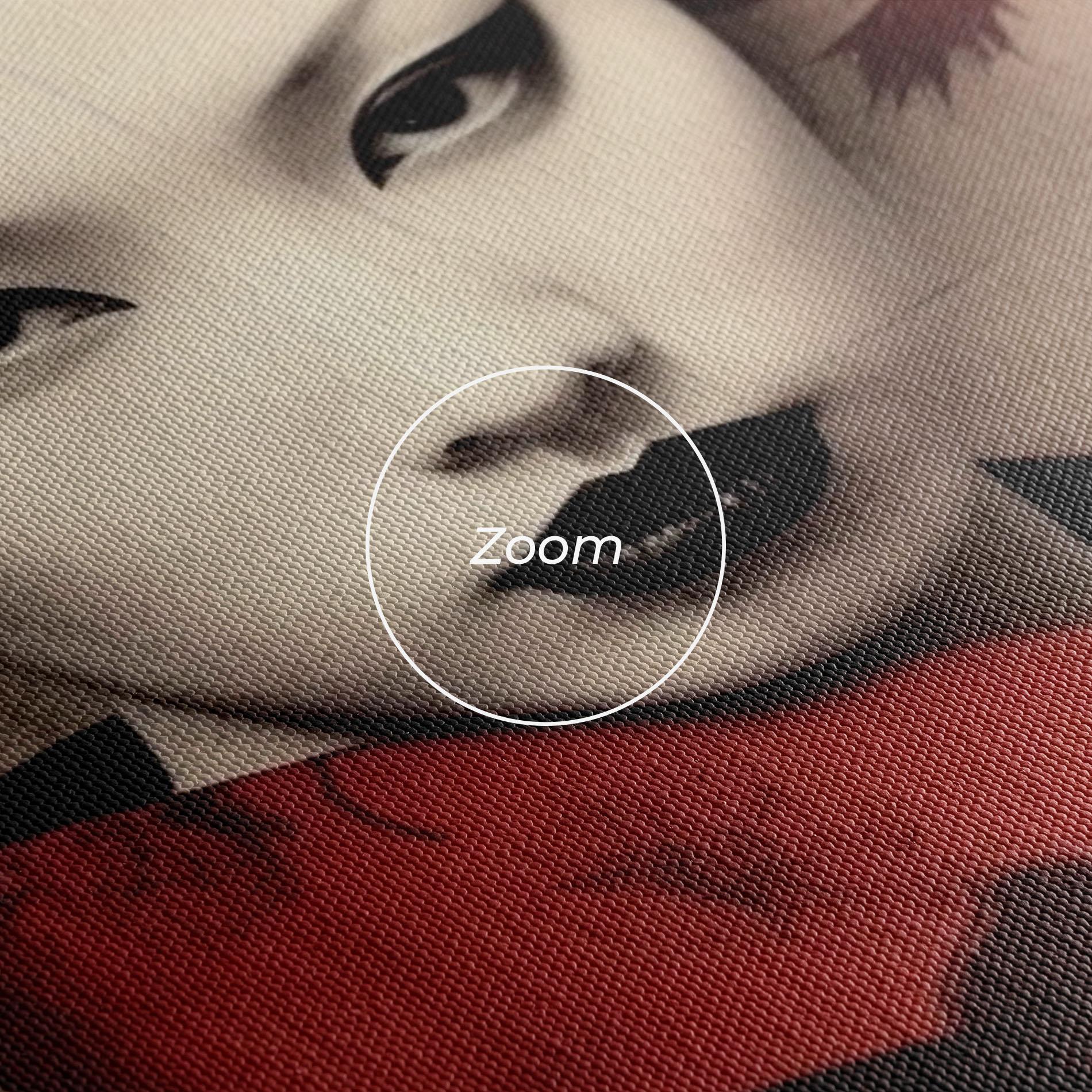 Tablou Canvas Black Asiatic Makeup mockup 3