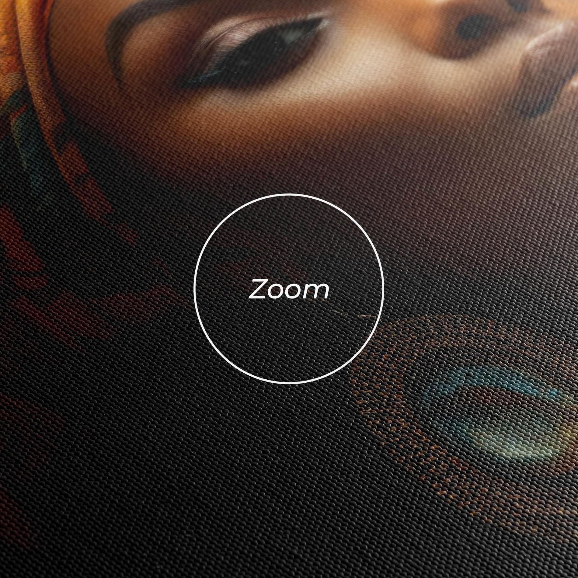 Tablou Canvas Fashion African Portrait mockup 3