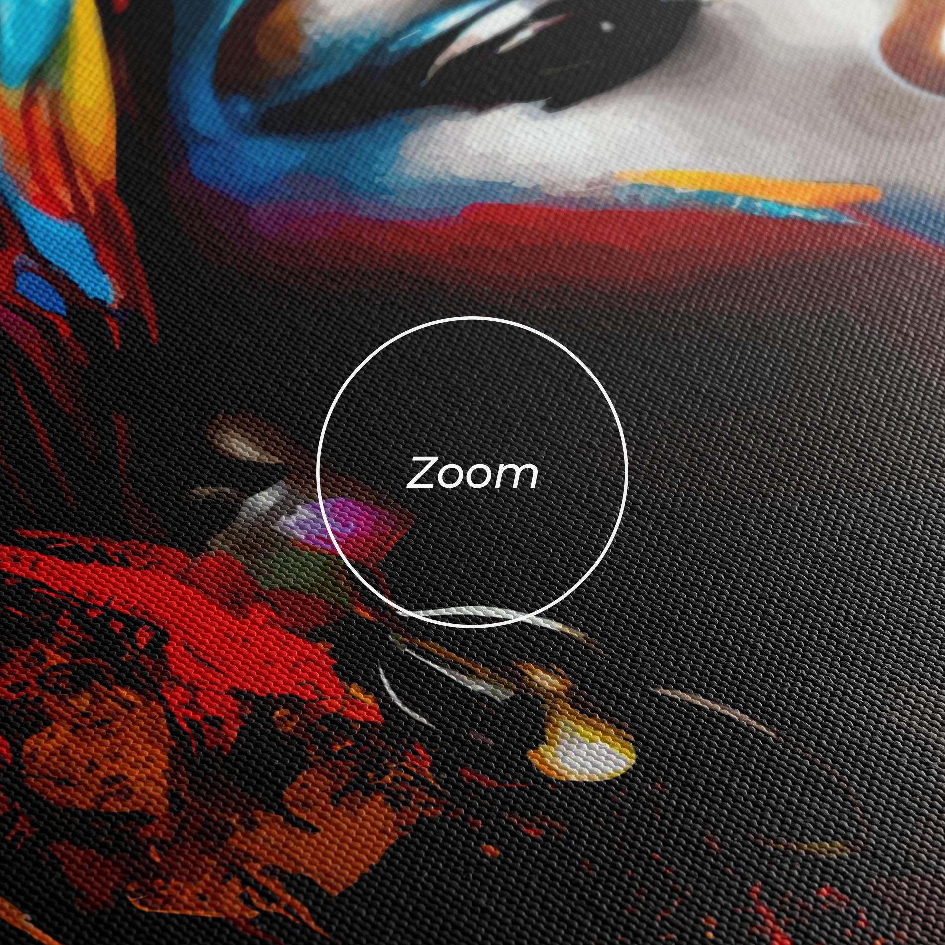 Tablou Canvas Pretty African Art Splash mockup 3