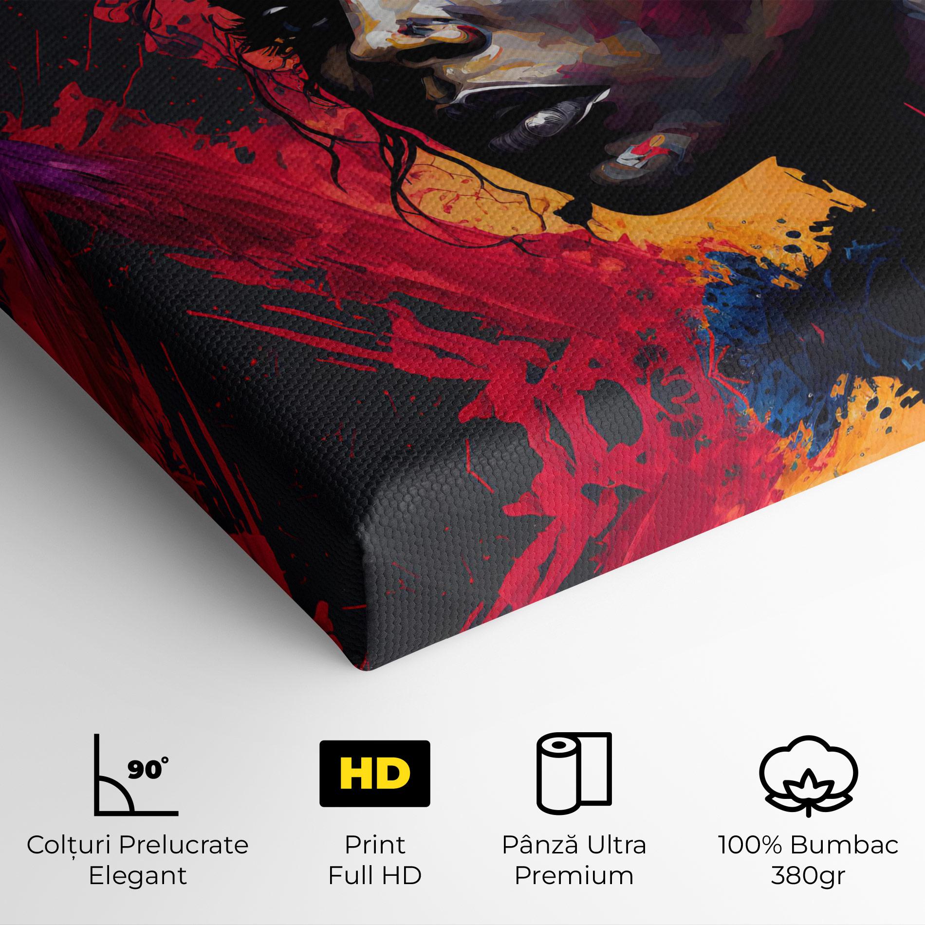 Tablou Canvas African Woman Splash mockup 4