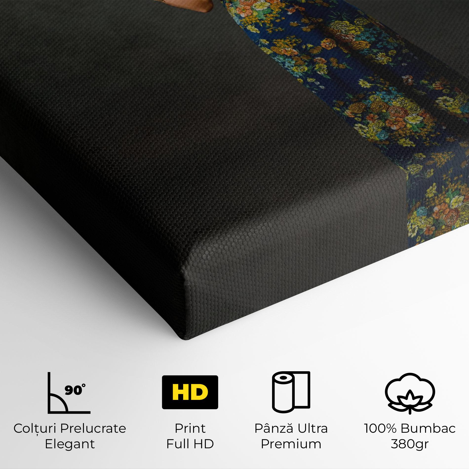 Tablou Canvas Sugar Skull Makeup mockup 4