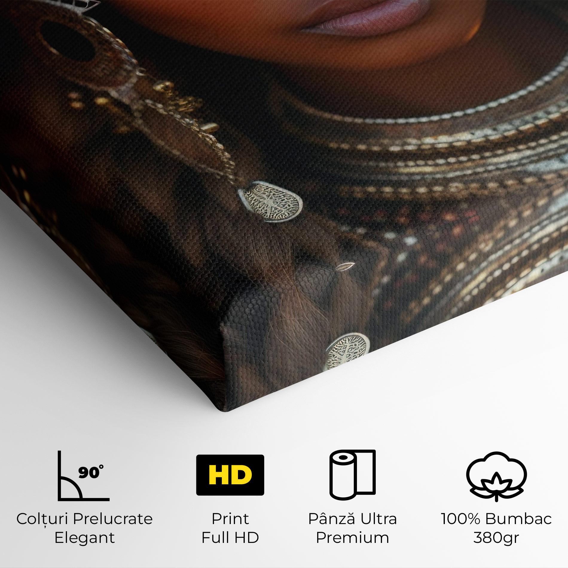 Tablou Canvas Unique Smokey Eyes mockup 4