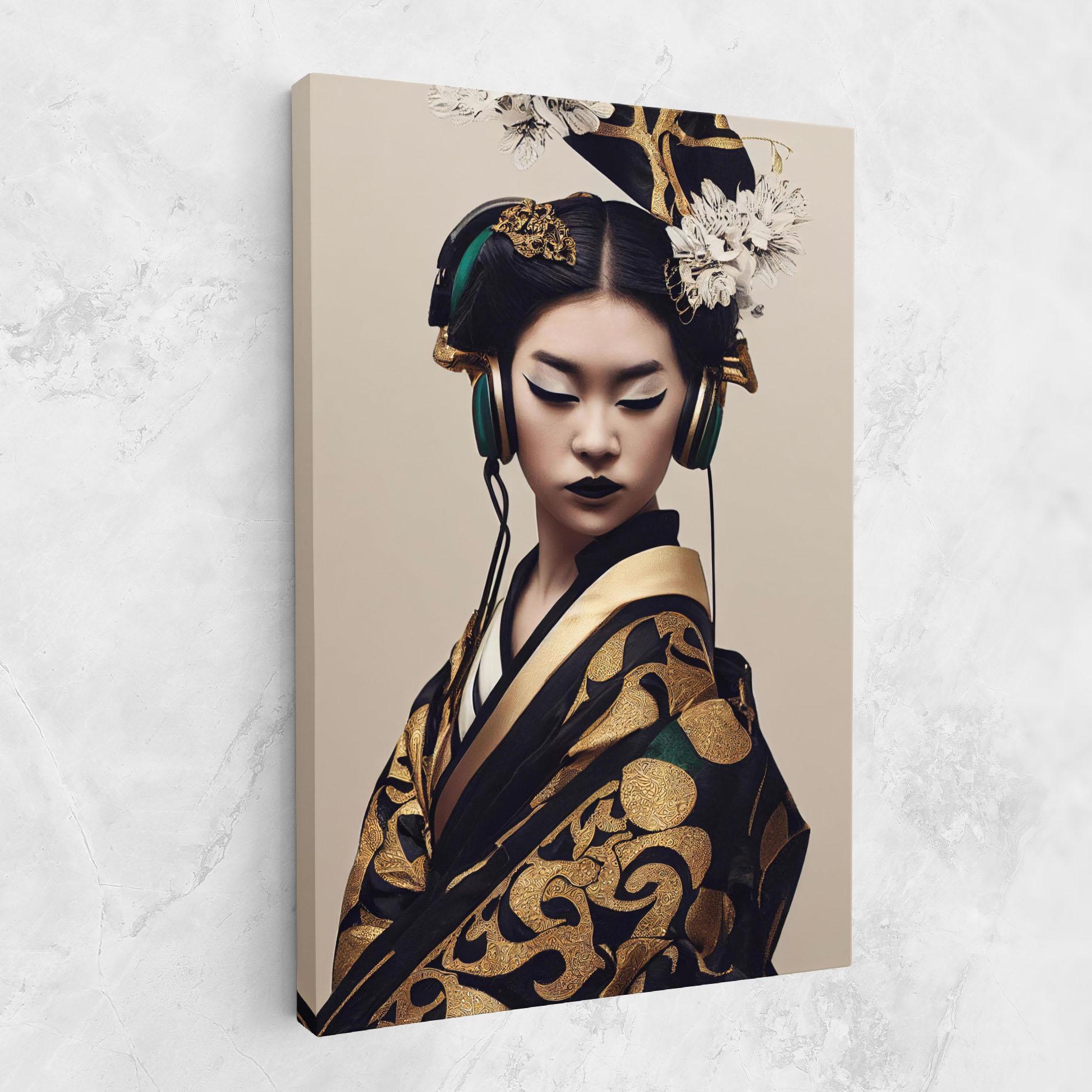 Tablou Canvas Kimono Headphones mockup 1