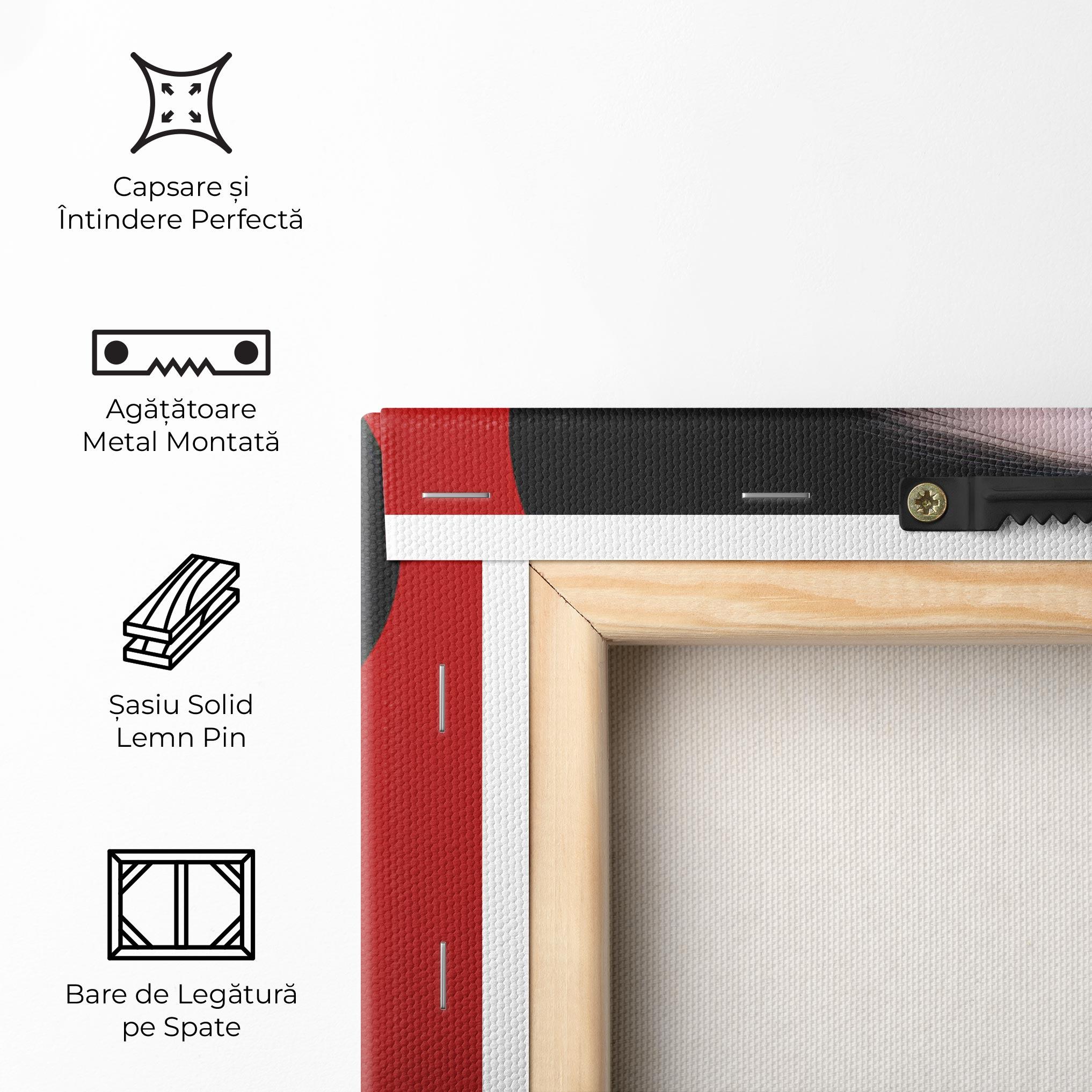 Tablou Canvas Asiatic Red Makeup mockup 5