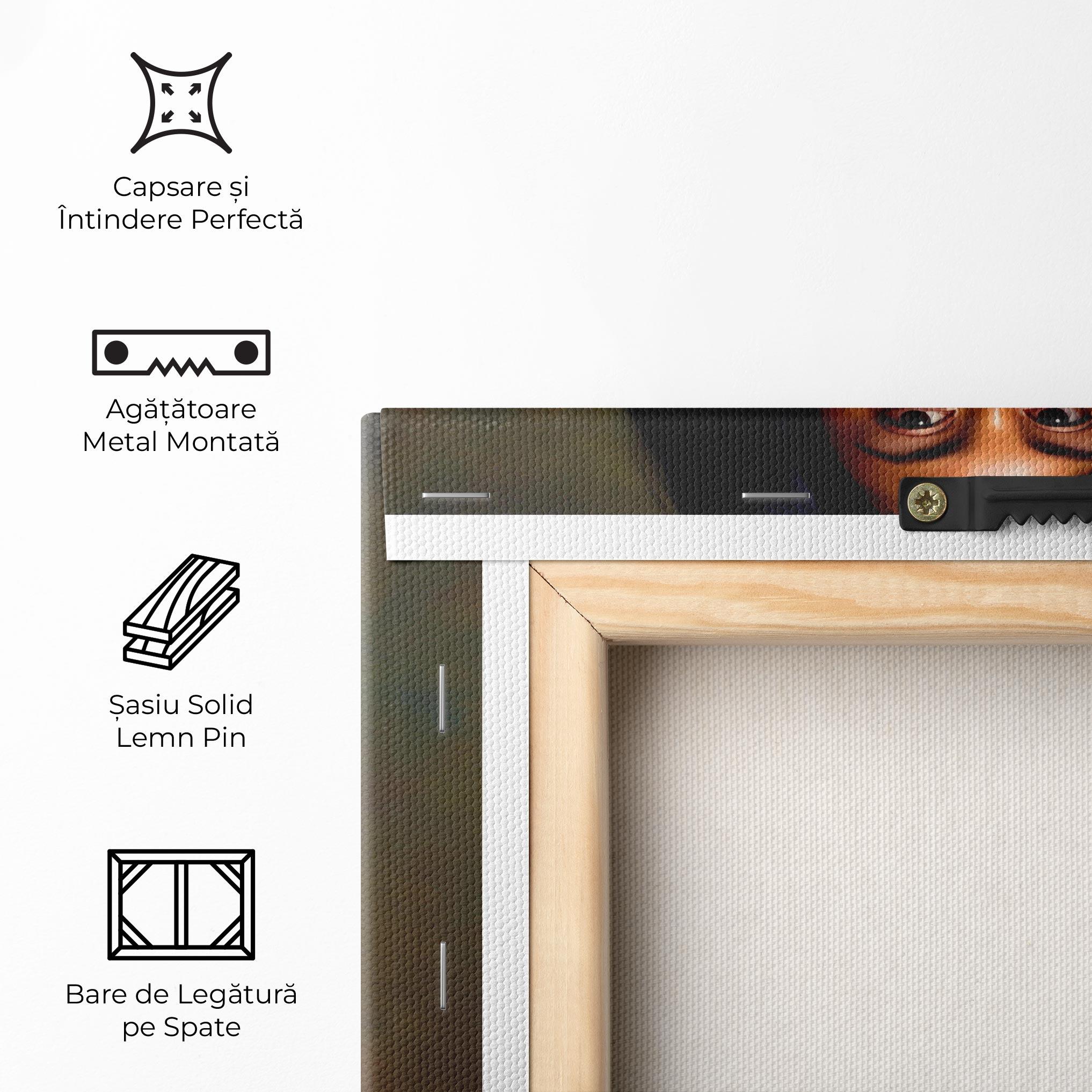 Tablou Canvas Beautiful Brunette Art mockup 5