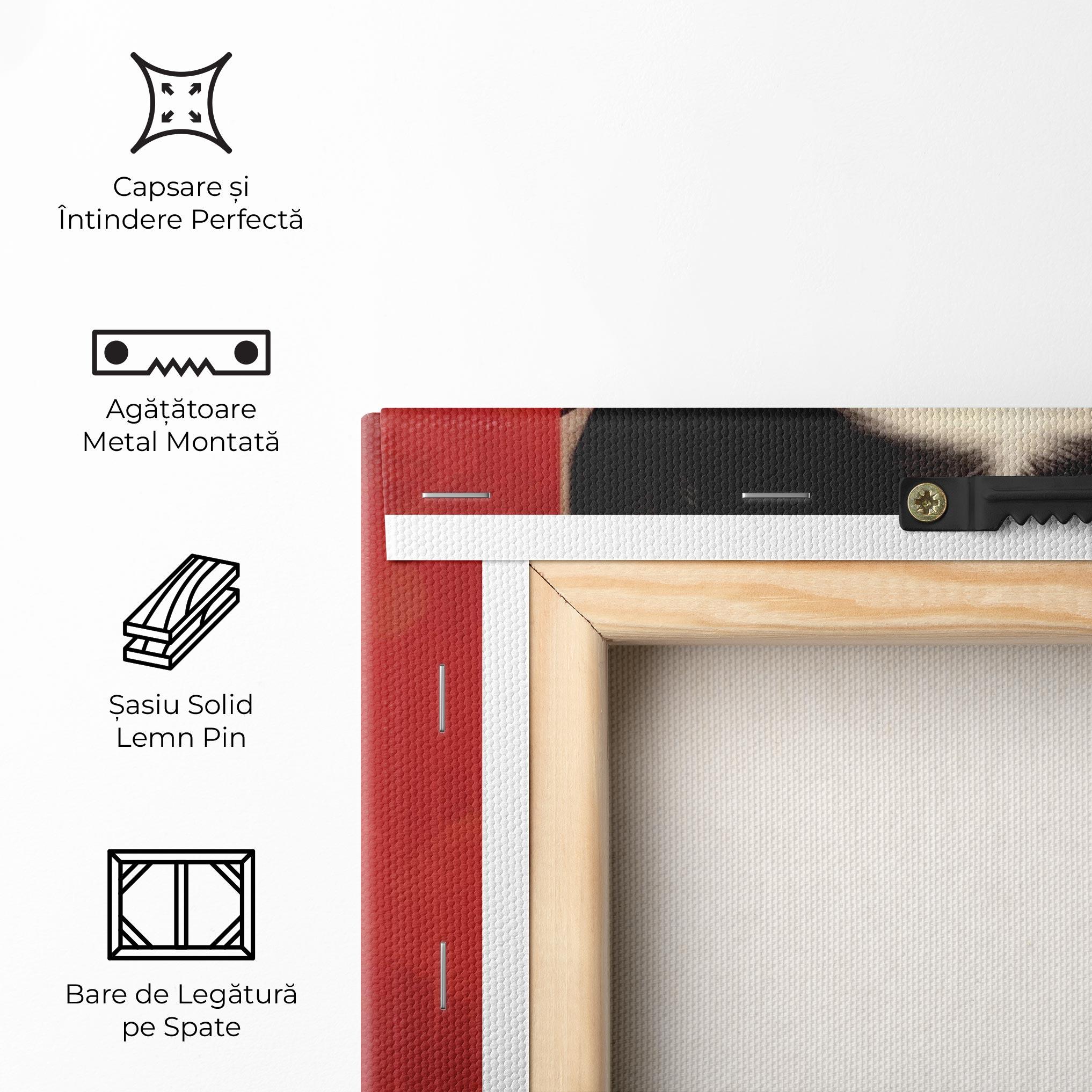 Tablou Canvas Black Asiatic Makeup mockup 5