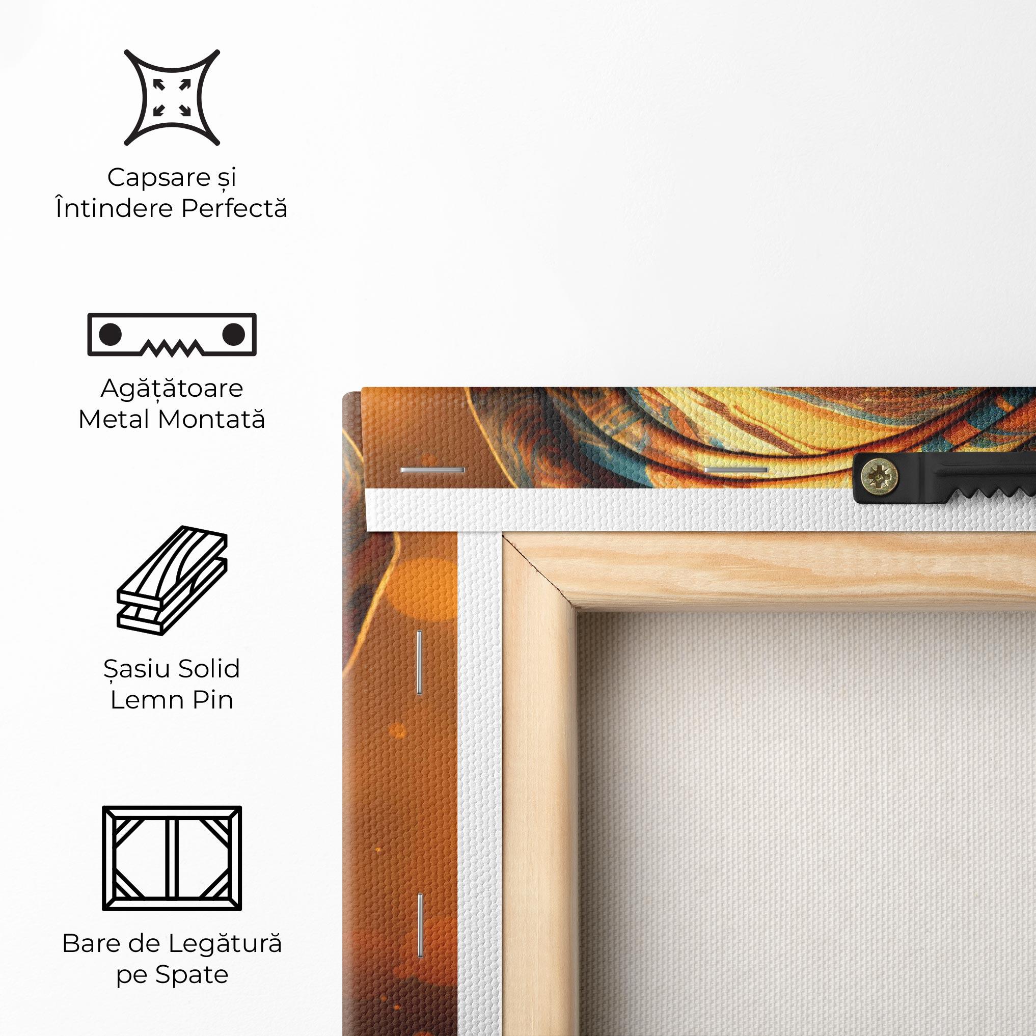 Tablou Canvas Fashion African Portrait mockup 5