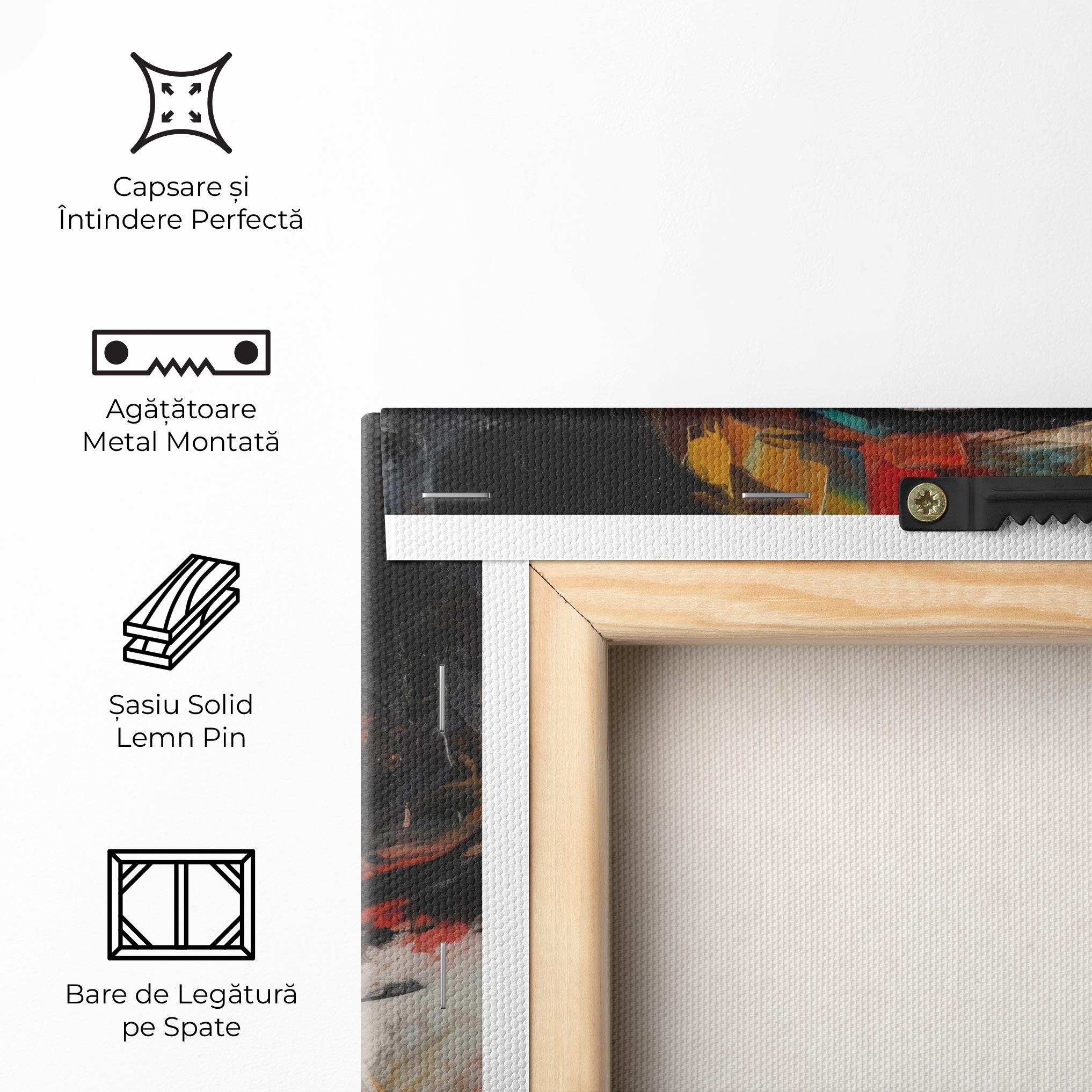 Tablou Canvas Intense Portrait Art mockup 5