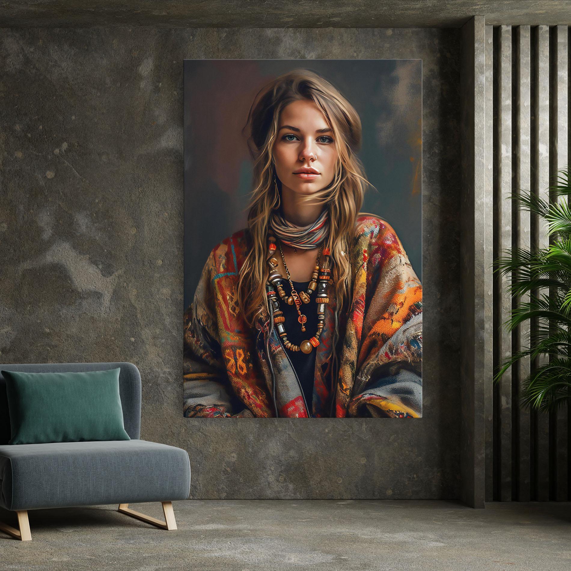 Tablou Canvas Woolen Sweater mockup 7