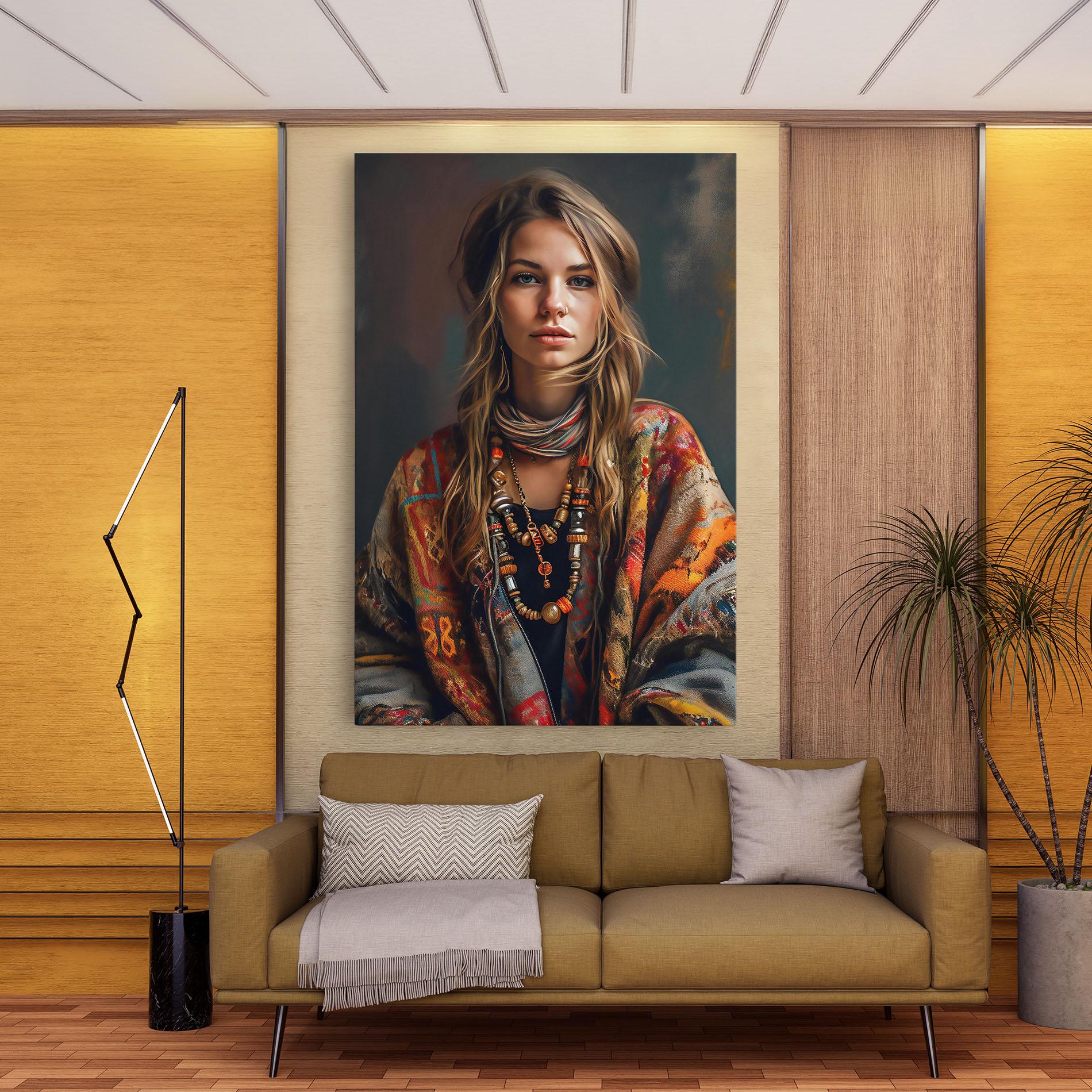 Tablou Canvas Woolen Sweater mockup 9