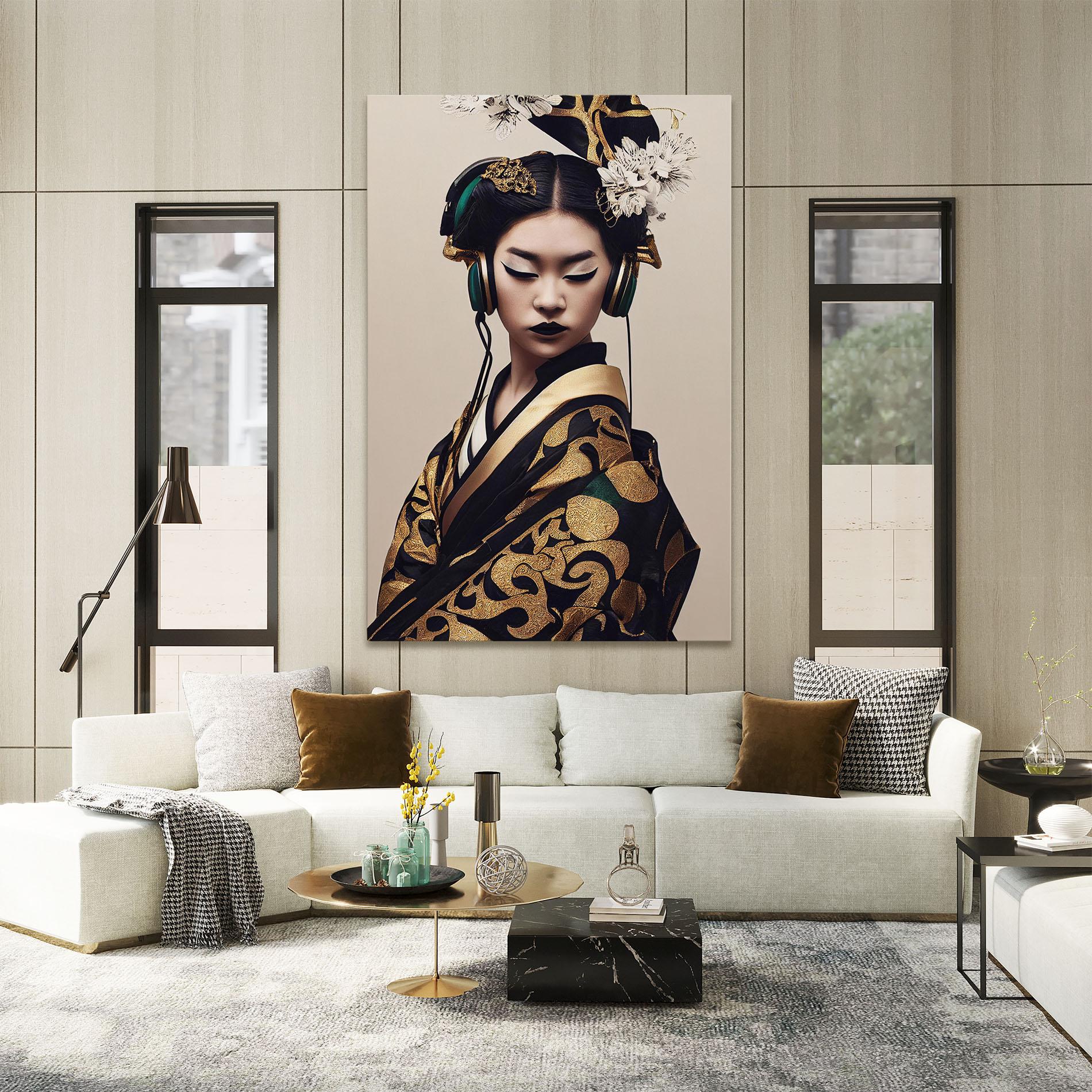 Tablou Canvas Kimono Headphones mockup 2