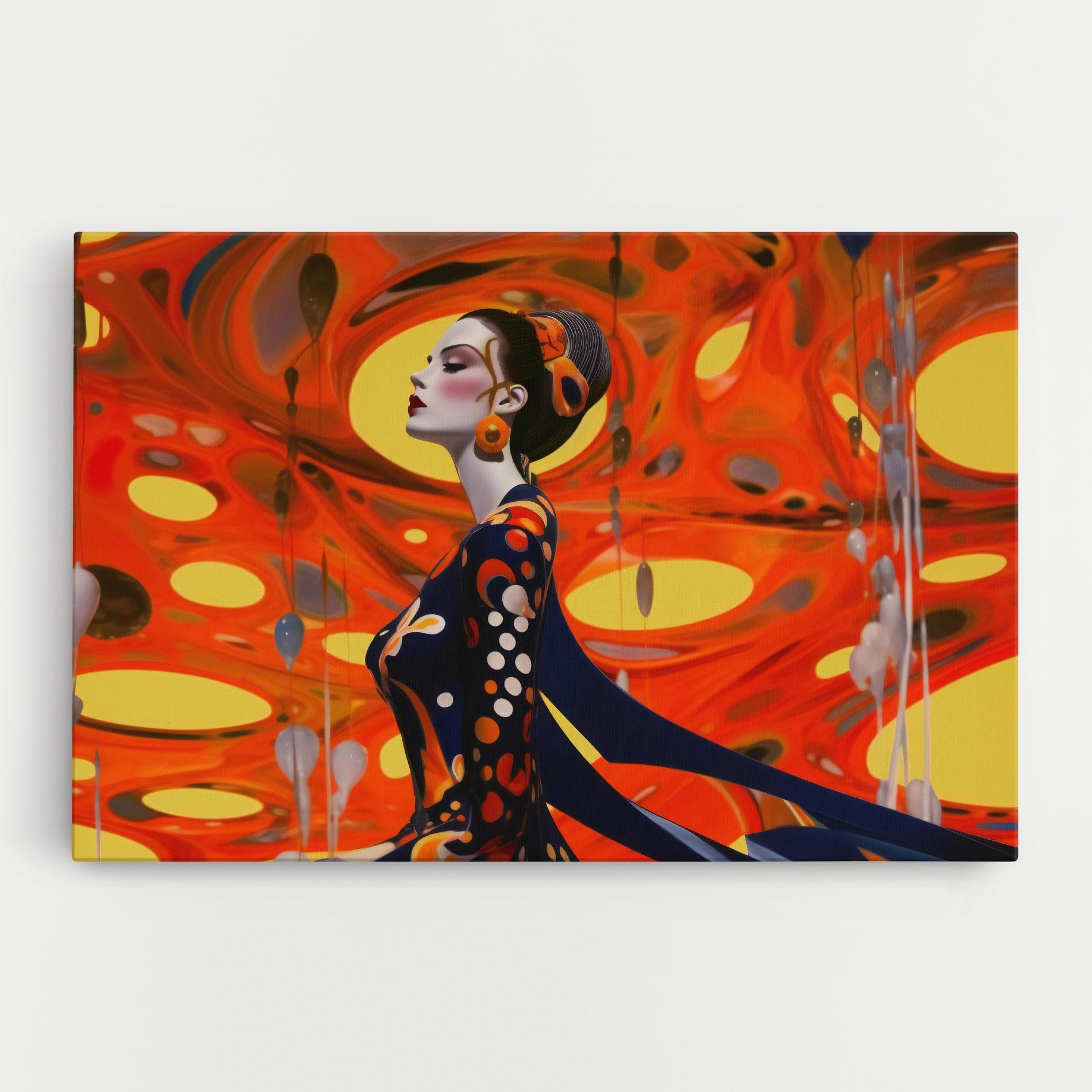 Tablou Canvas Big Orange Accesories mockup 0