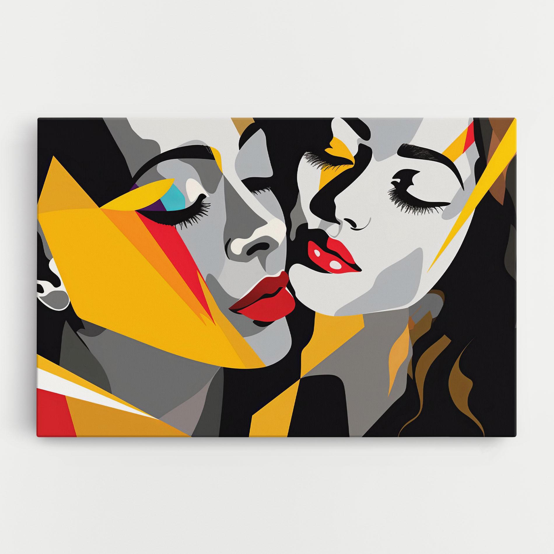 Tablou Canvas Dreamy Modern Female mockup 0