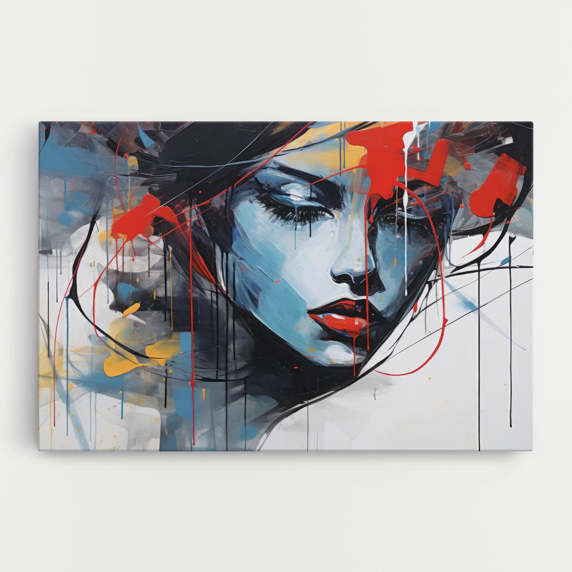 Tablou Canvas Edgy Woman mockup 0