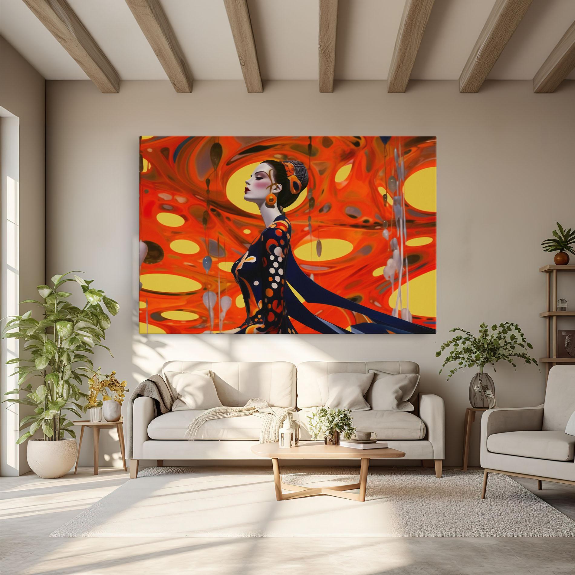 Tablou Canvas Big Orange Accesories mockup 6