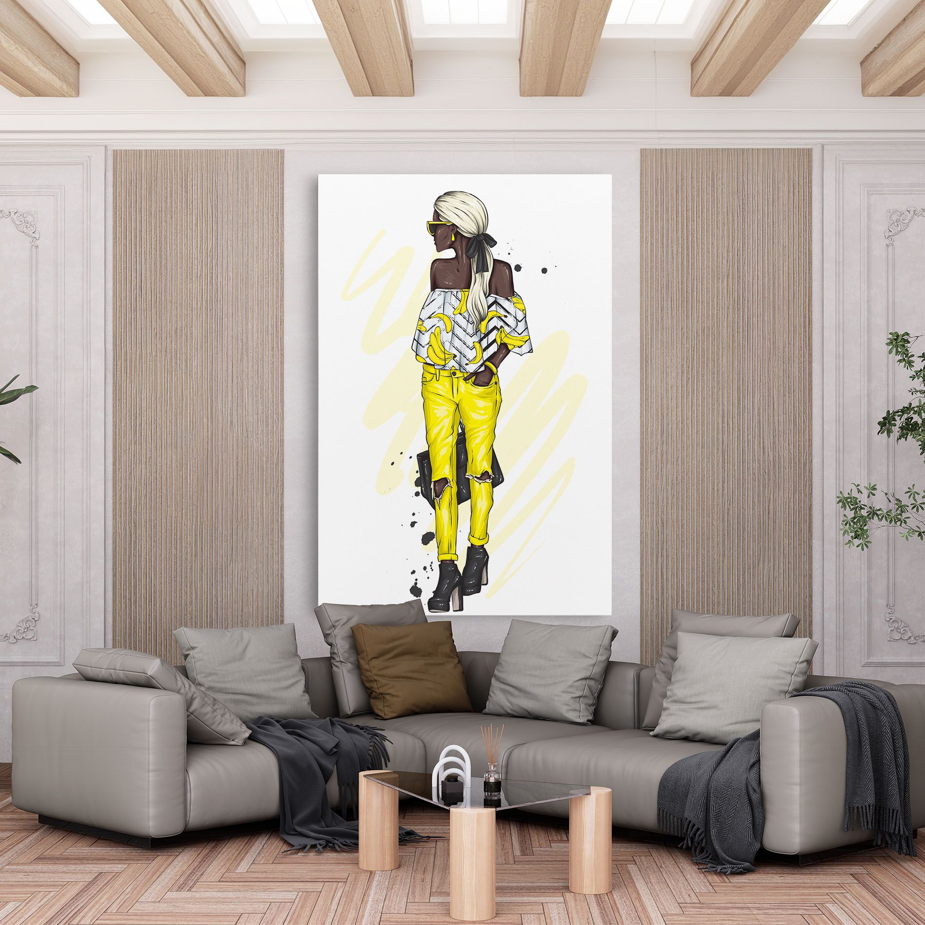 Banana Blouse mockup 6