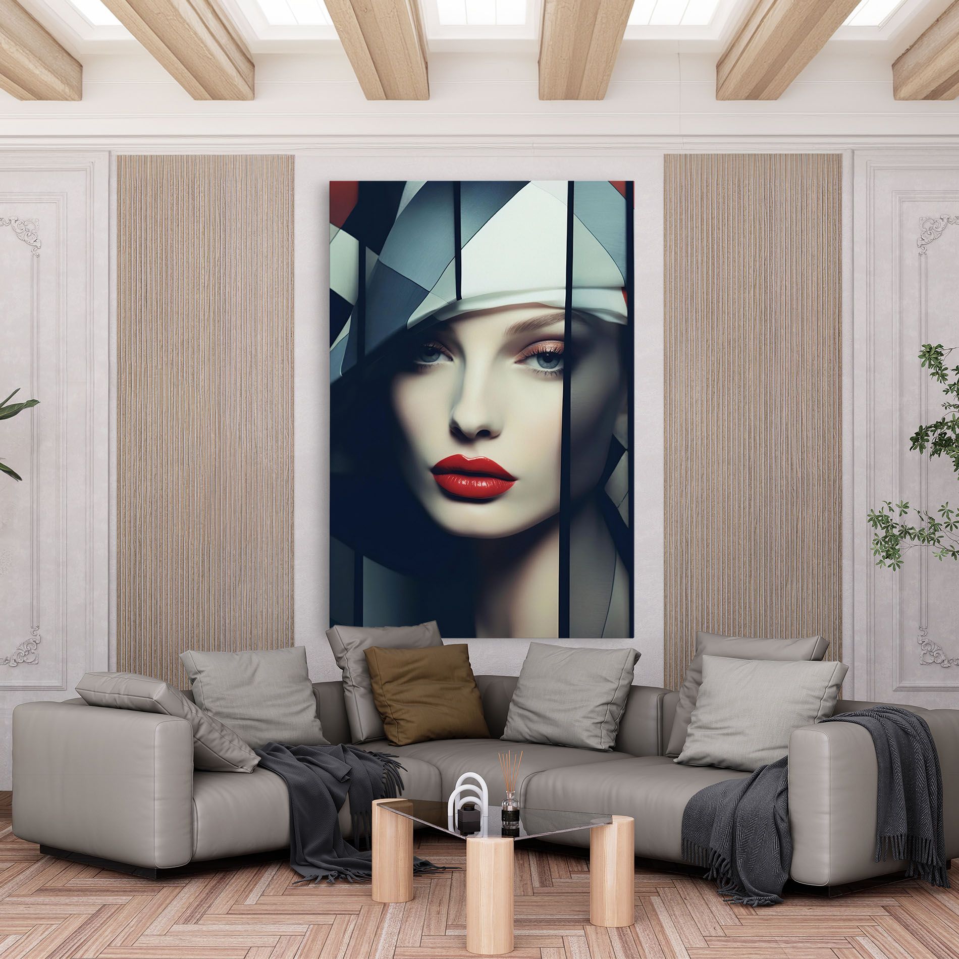 Big Juicy Lips Woman mockup 6